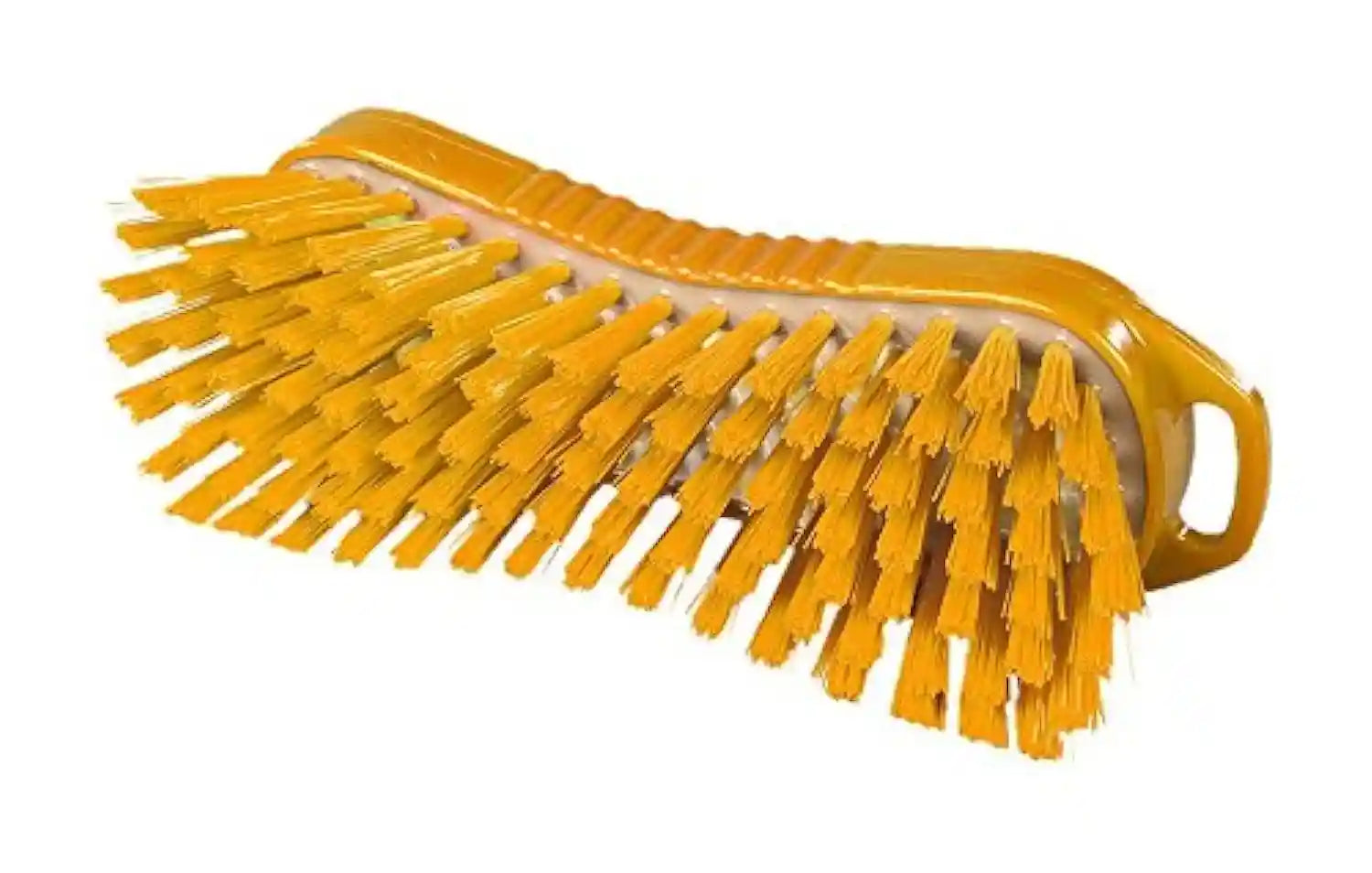 Maya Professional Tools Stiff Hand Scrub Brush Set - Yellow - Safqqa Egypt