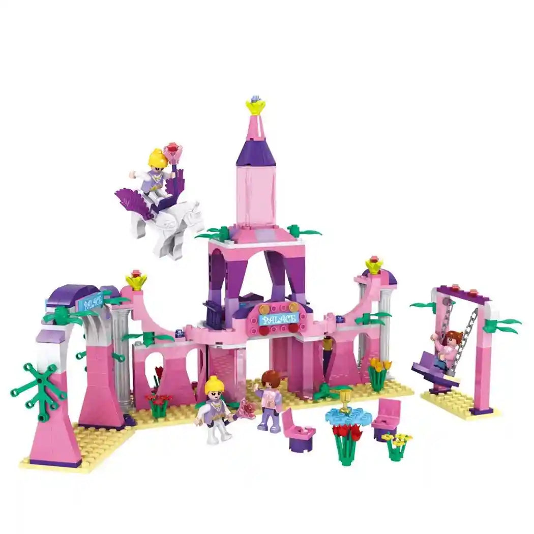 COGO Girls Princess Castle Building Play Set Christmas Toys for Girls 346 Pieces - Safqqa Egypt