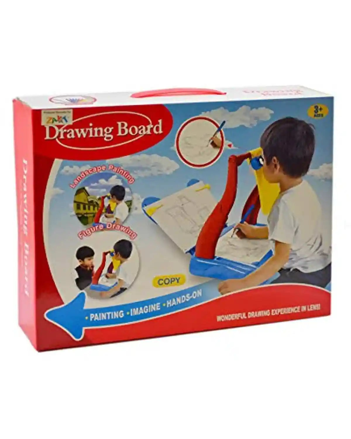 Zayat Drawing Board Toy for Kids - Multi Color - Safqqa Egypt