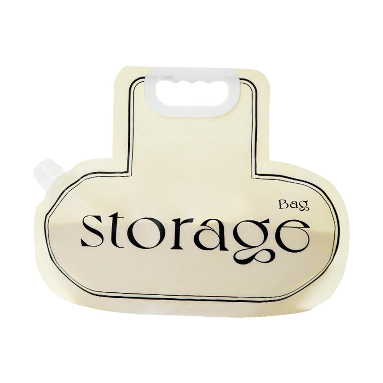 كيس تخزين أرز محكم الإغلاق بسحّاب – قابل لإعادة الاستخدام لتخزين الشعير والتوابل (عبوة 1)