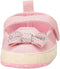 Mix & Max Velcro-Strap Bow-Detail Contrast-Sole Shoes for Girls - Pink, 9-12 Months - Safqqa Egypt