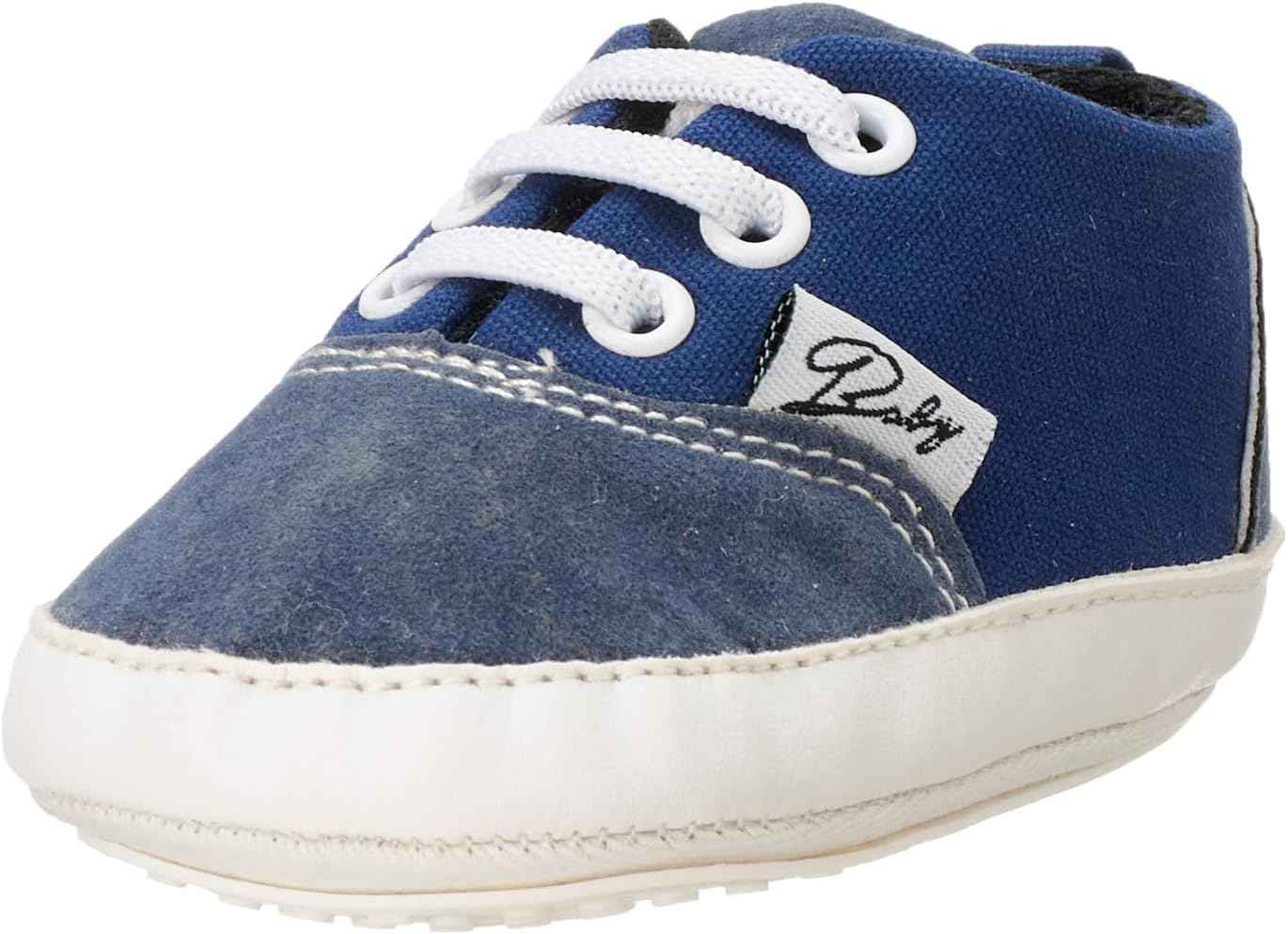 Mix and Max Pull-Tab Contrast Stitching Low-Top Lace-Up Shoes for Boys - Safqqa Egypt