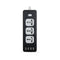 **G-Power GP310 Power Strip – Universal Smart Socket with 4 USB Ports, Overload Protection, 2M PVC Cable, 240V Max – Black** - Safqqa Egypt