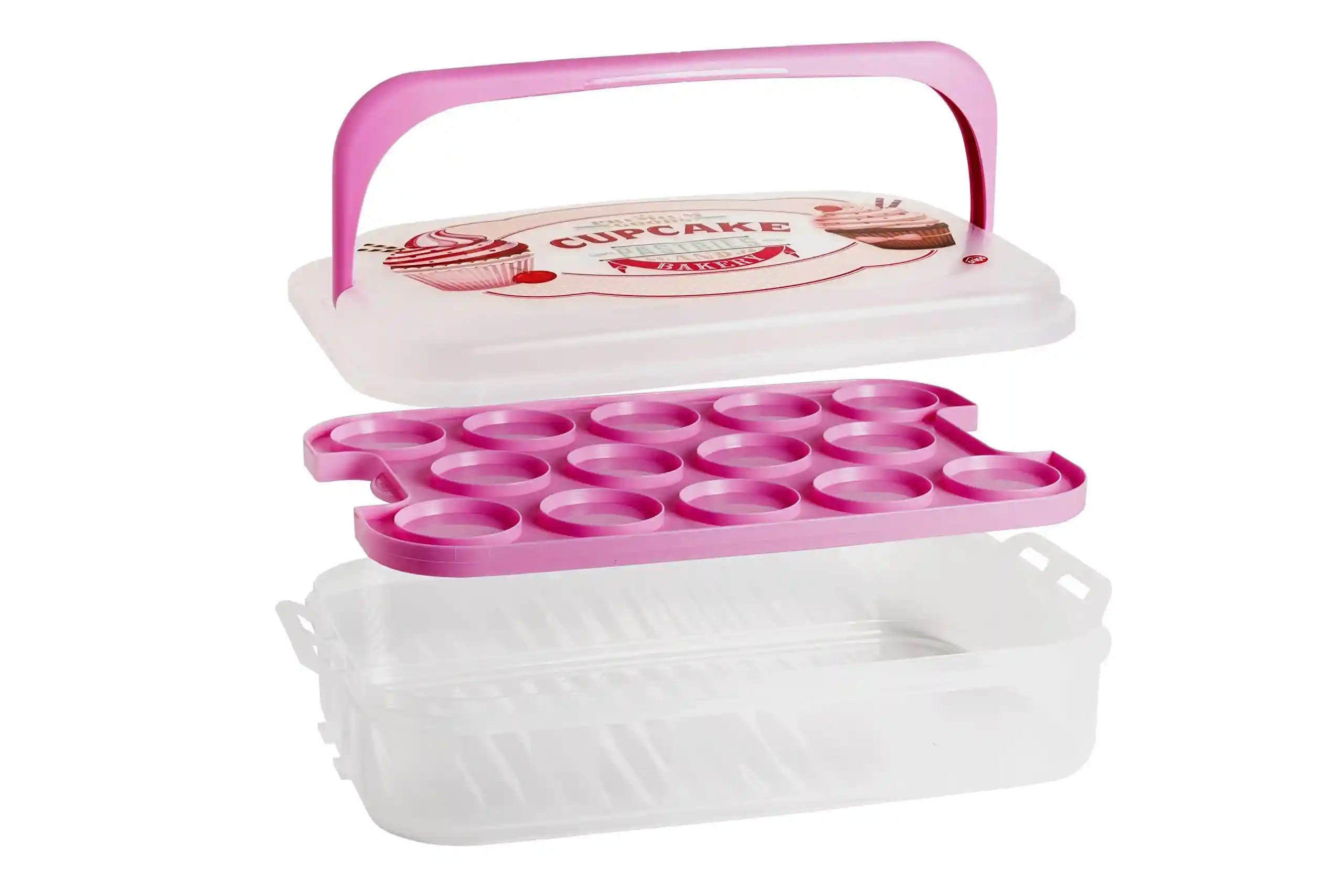 Snips Vintage Cupcake Holder, Pink, 44920 - Safqqa Egypt