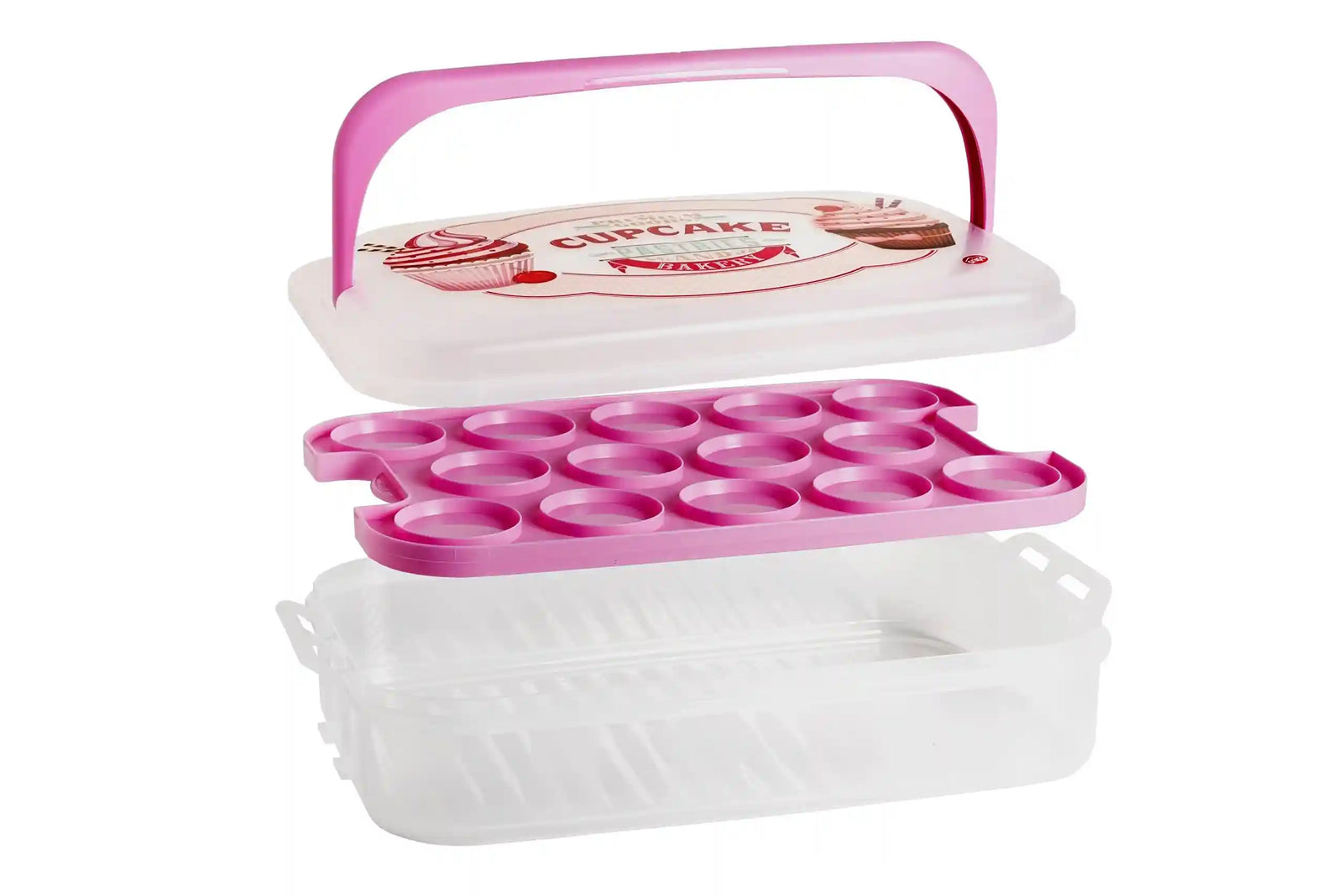 Snips Vintage Cupcake Holder, Pink, 44920 - Safqqa Egypt