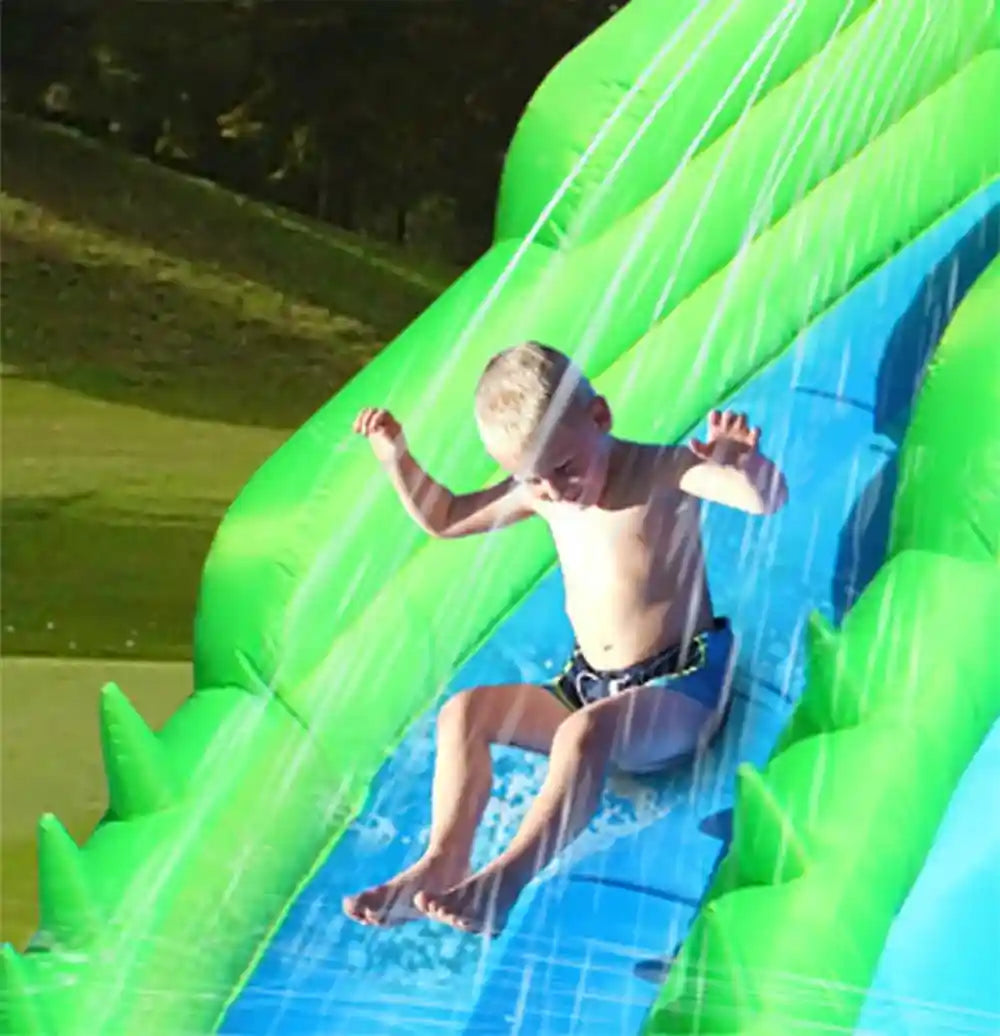 Happy Hop Crocodile Water Slide - 9517- Damage Box - Safqqa Egypt