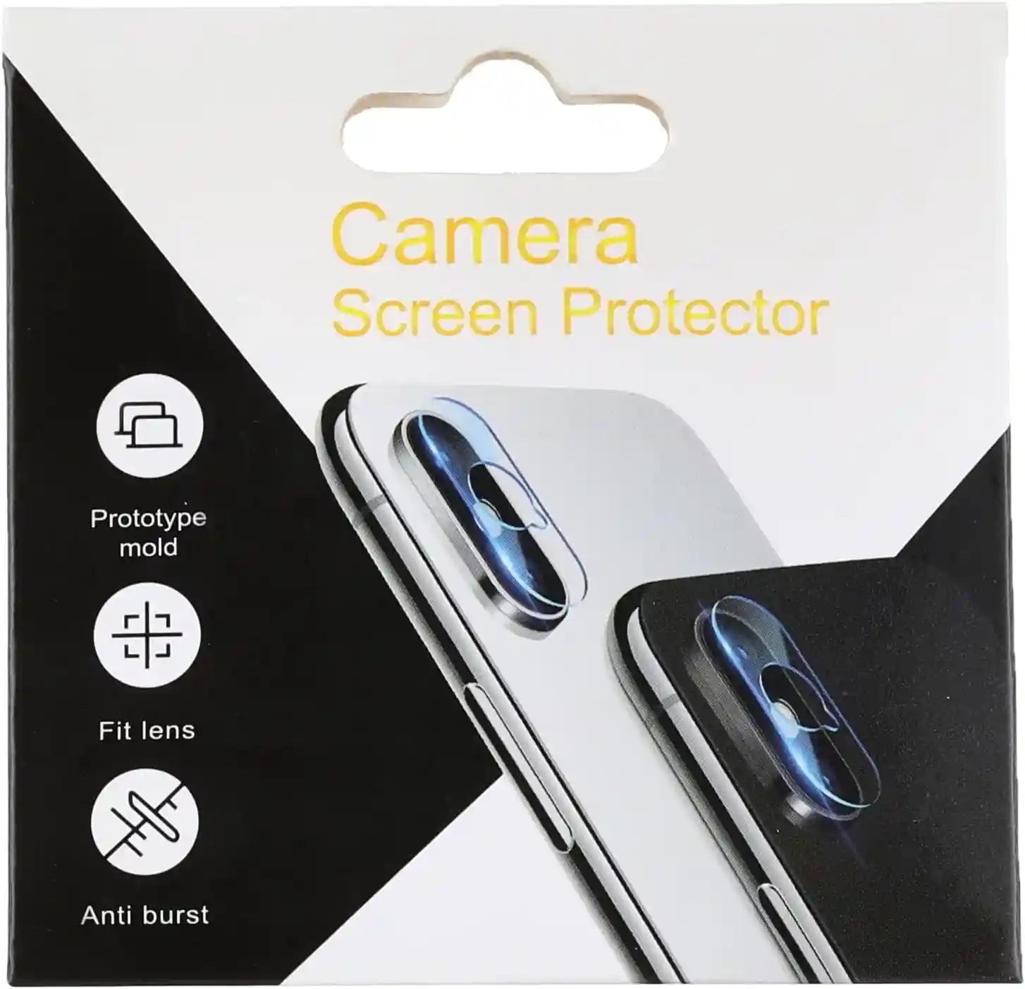 Generic Glass Tempered Anti Burst Camera Lens Protector With Fit Lens For K1 Set Of 5 pieces - Transparent - Safqqa Egypt