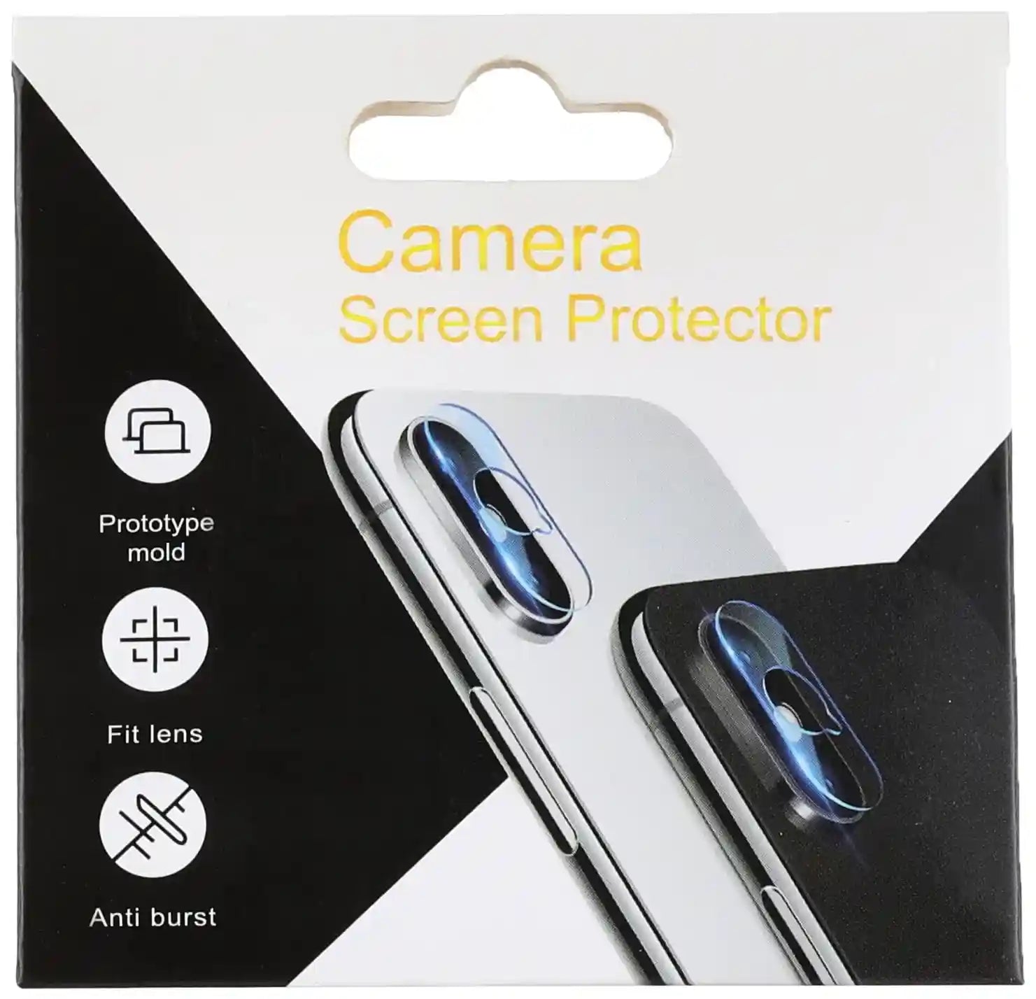 Generic Glass Tempered Anti Burst Camera Lens Protector With Fit Lens For K1 Set Of 5 pieces - Transparent - Safqqa Egypt