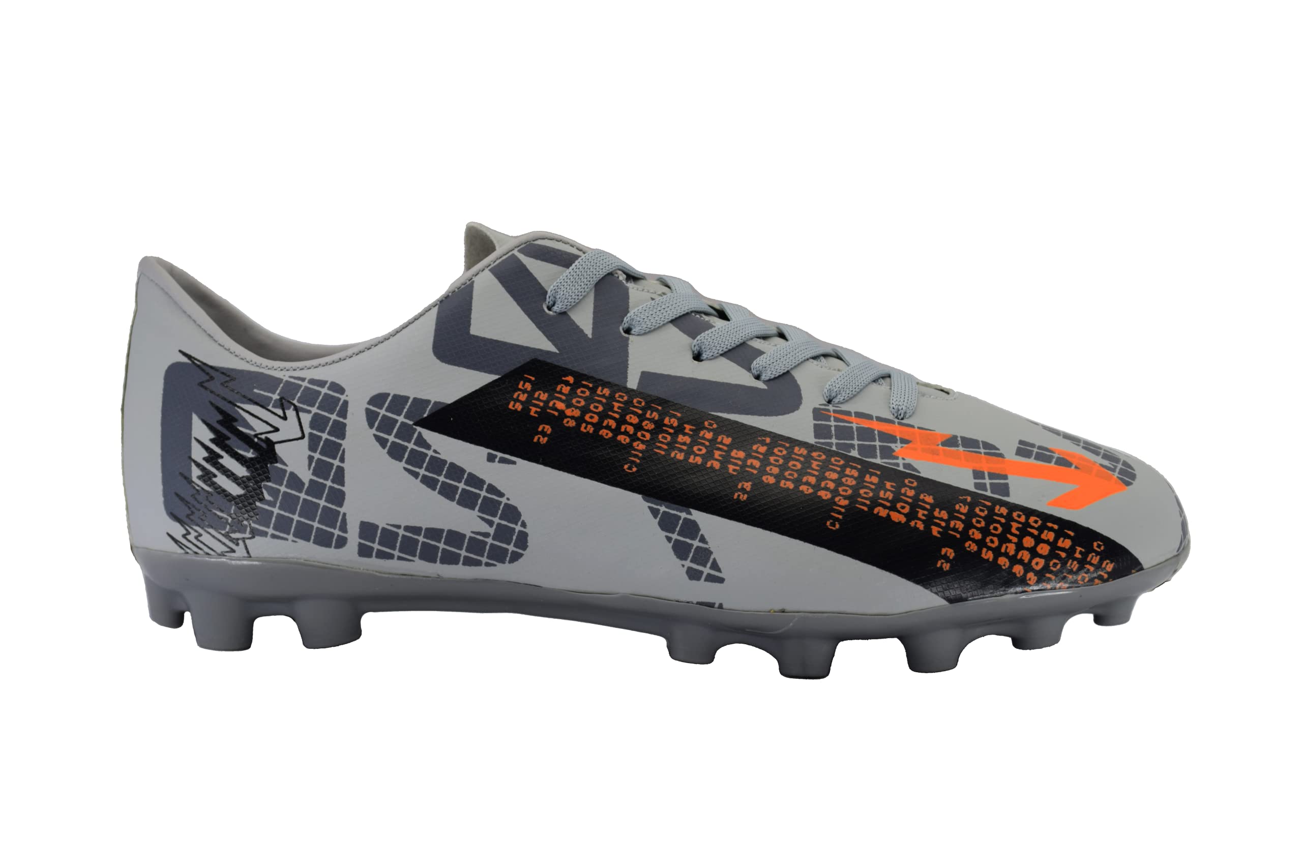 Blue Bird mens ROMBA Football Shoe, Grey