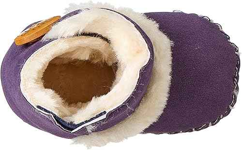 Mix & Max Baby Girls' Velvety Soft Fleece Ankle Boots - Safqqa Egypt