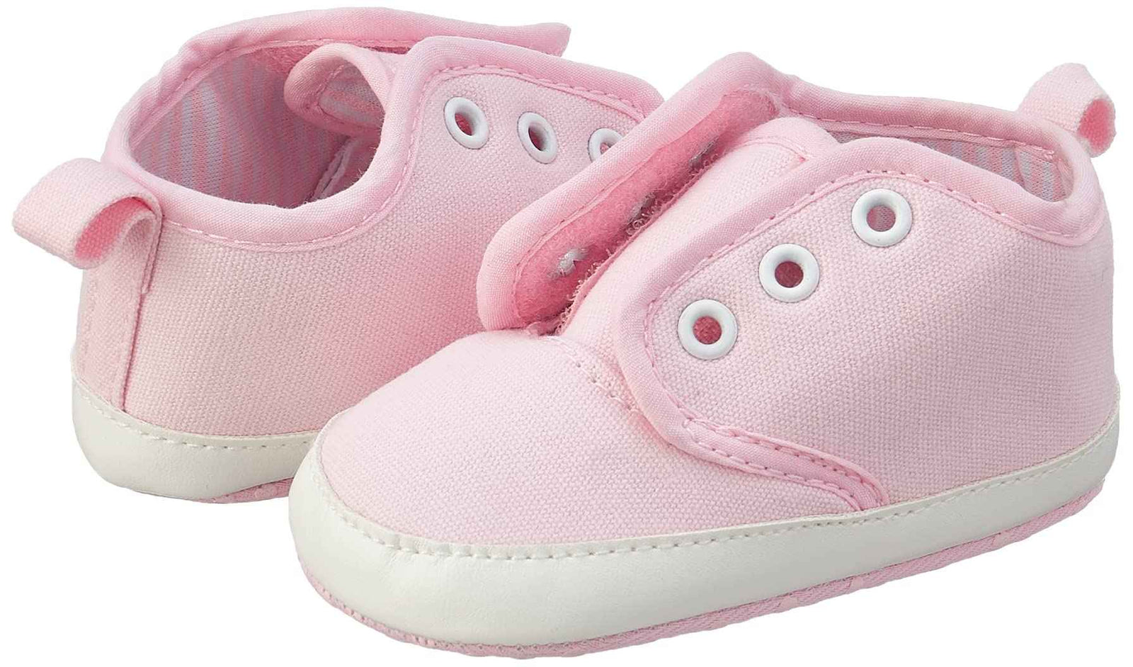 Mix and Max Pull-Tab Solid High-Top Slip-On Shoes for Baby - Safqqa Egypt