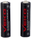 عبوة بطاريات نوع AA - تحتوى على 40 حجر قلم 1.5V 1.5 فولت من فيكو