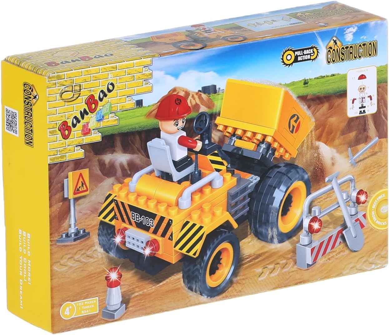 BanBao 8541 Disassemble Truck Engineering Car - Educational Construction Toy - Safqqa Egypt