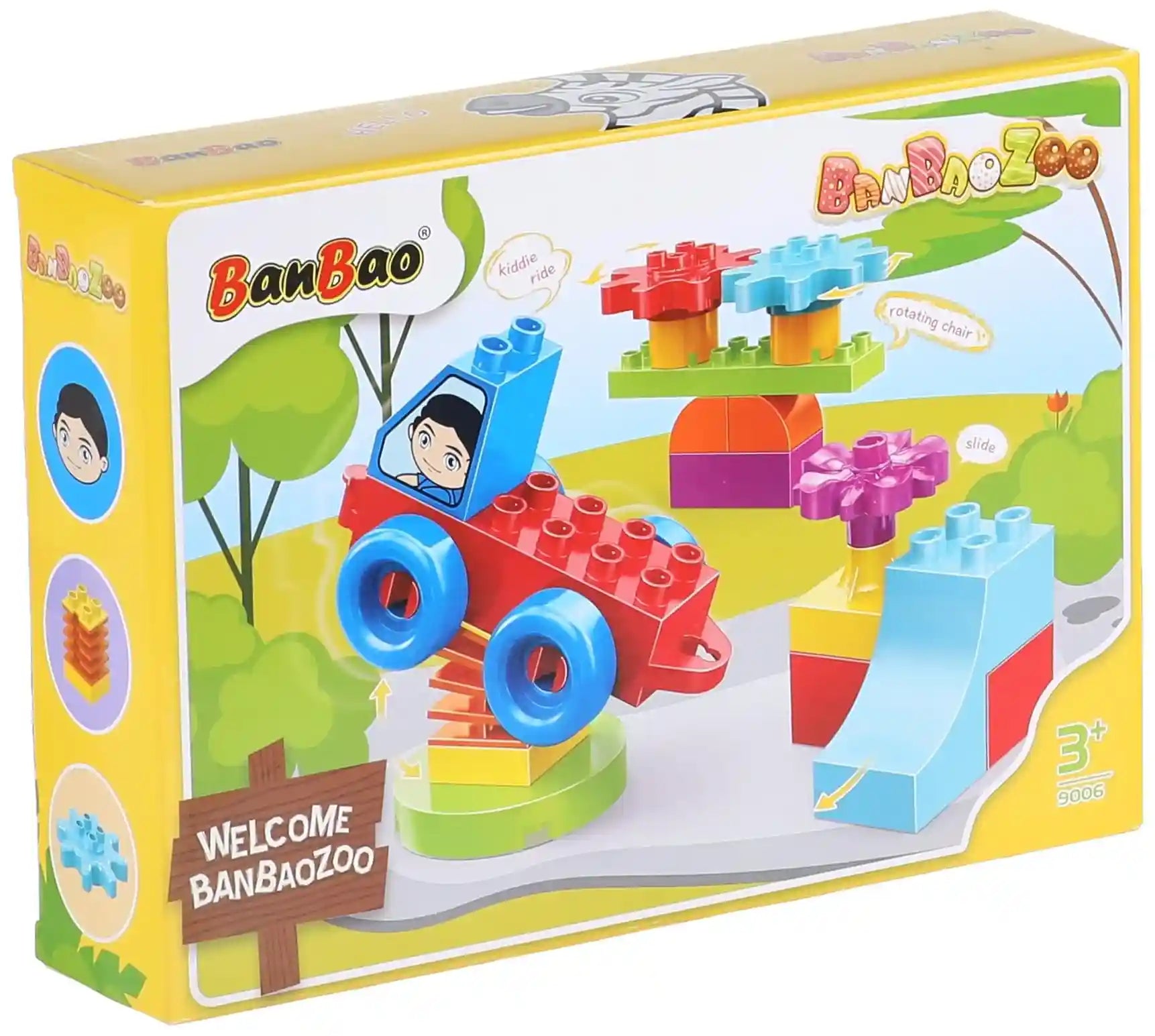 BanBao Zoo Playground Big Blocks for Toddlers - Safqqa Egypt