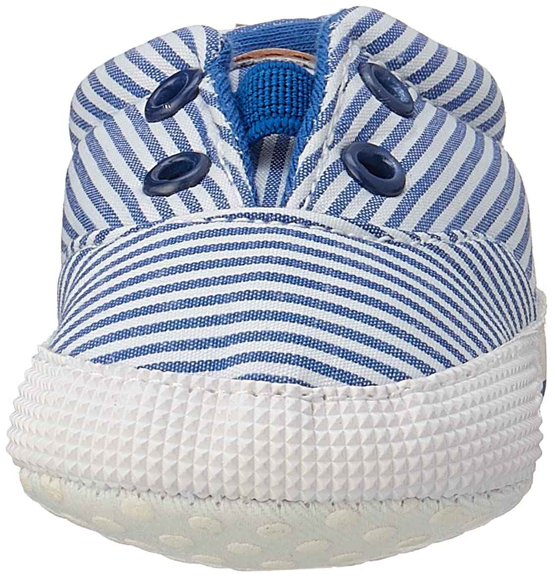 Mix and max elastic-insert striped low-top slip-on shoes for boys - Safqqa Egypt