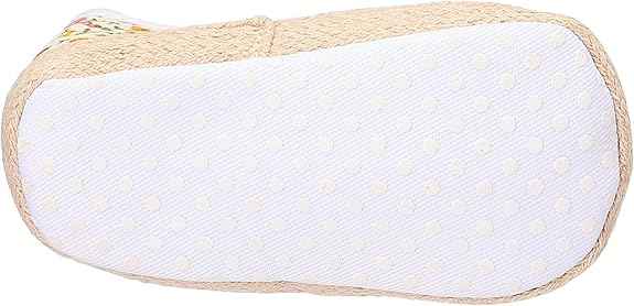 Mix & Max Floral Canvas Slip-On Espadrille Shoes for Girls - Safqqa Egypt