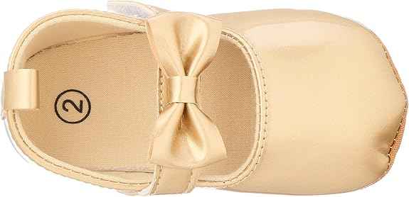 Mix & Max Front Bow Velcro Strap Shoes for Girls - Safqqa Egypt