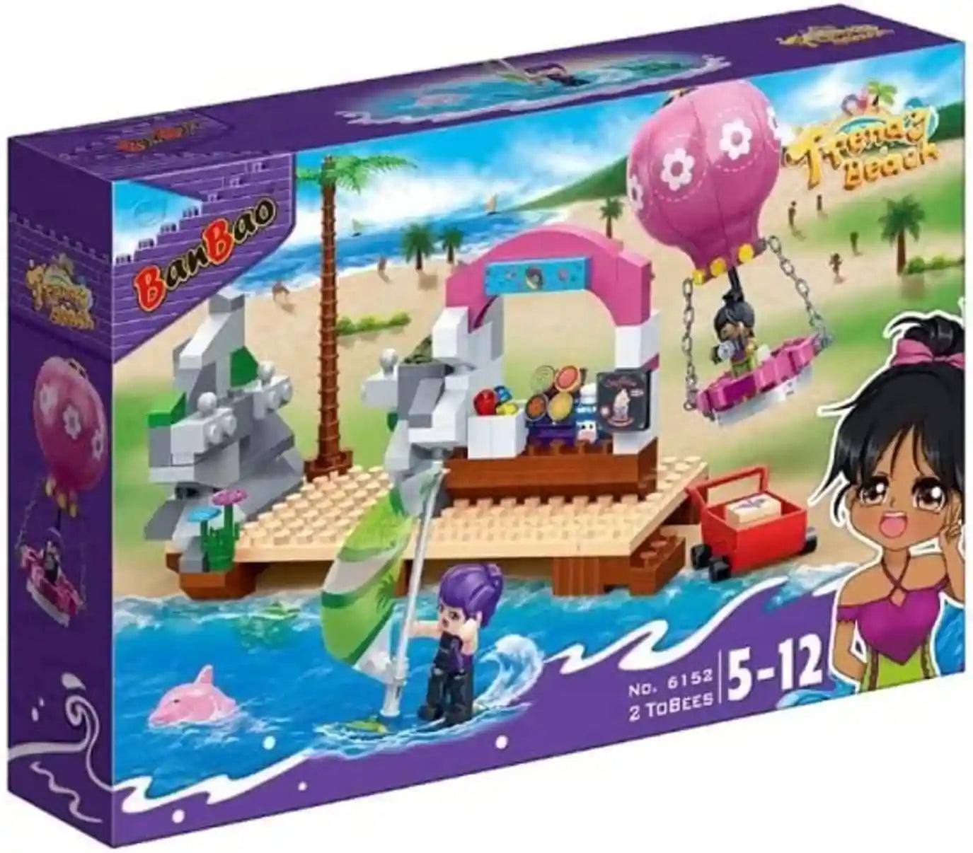 BanBao Sea Island Coast Seaside Building Blocks - Model 6152 - Safqqa Egypt