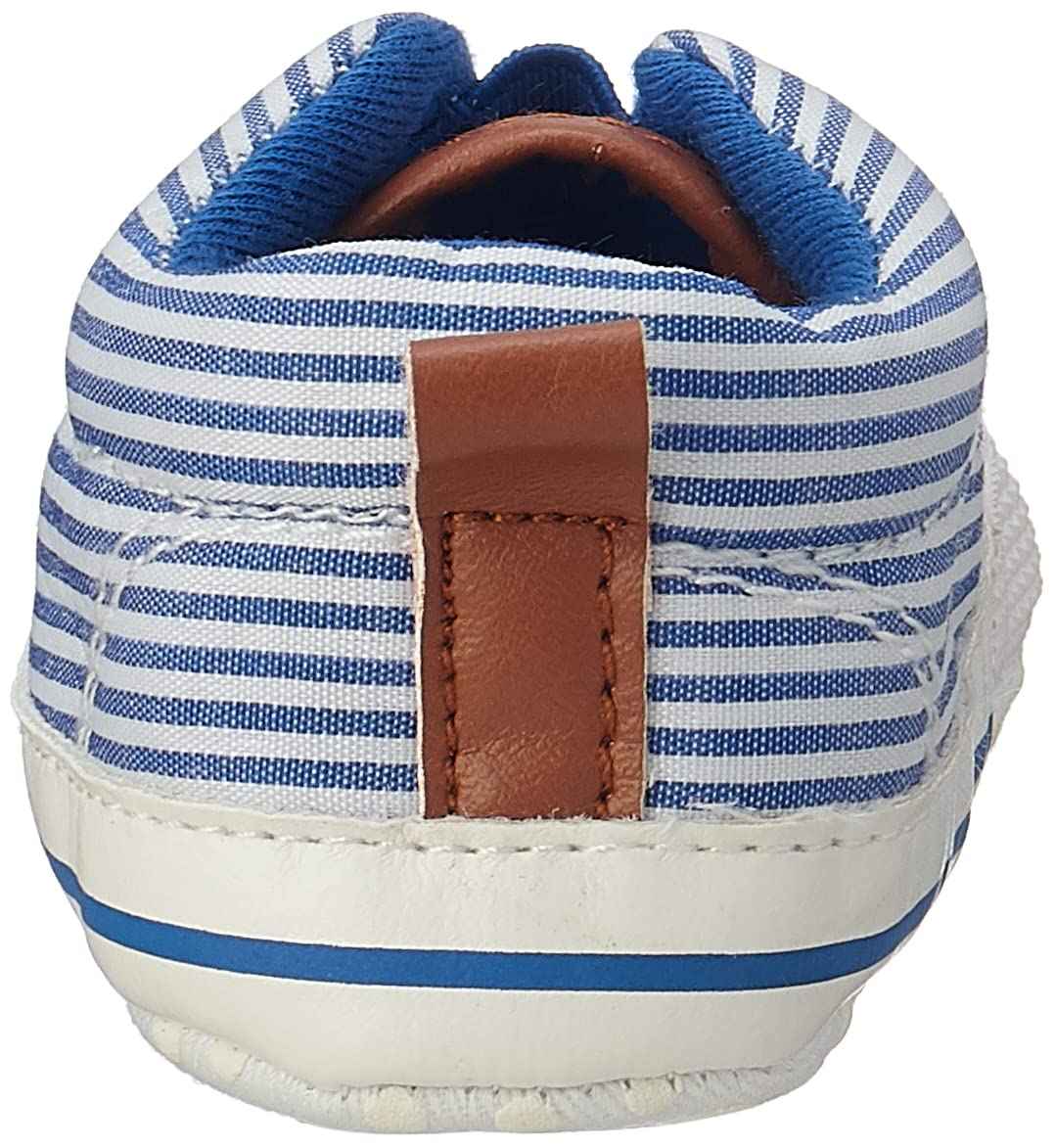 Mix and max elastic-insert striped low-top slip-on shoes for boys - Safqqa Egypt