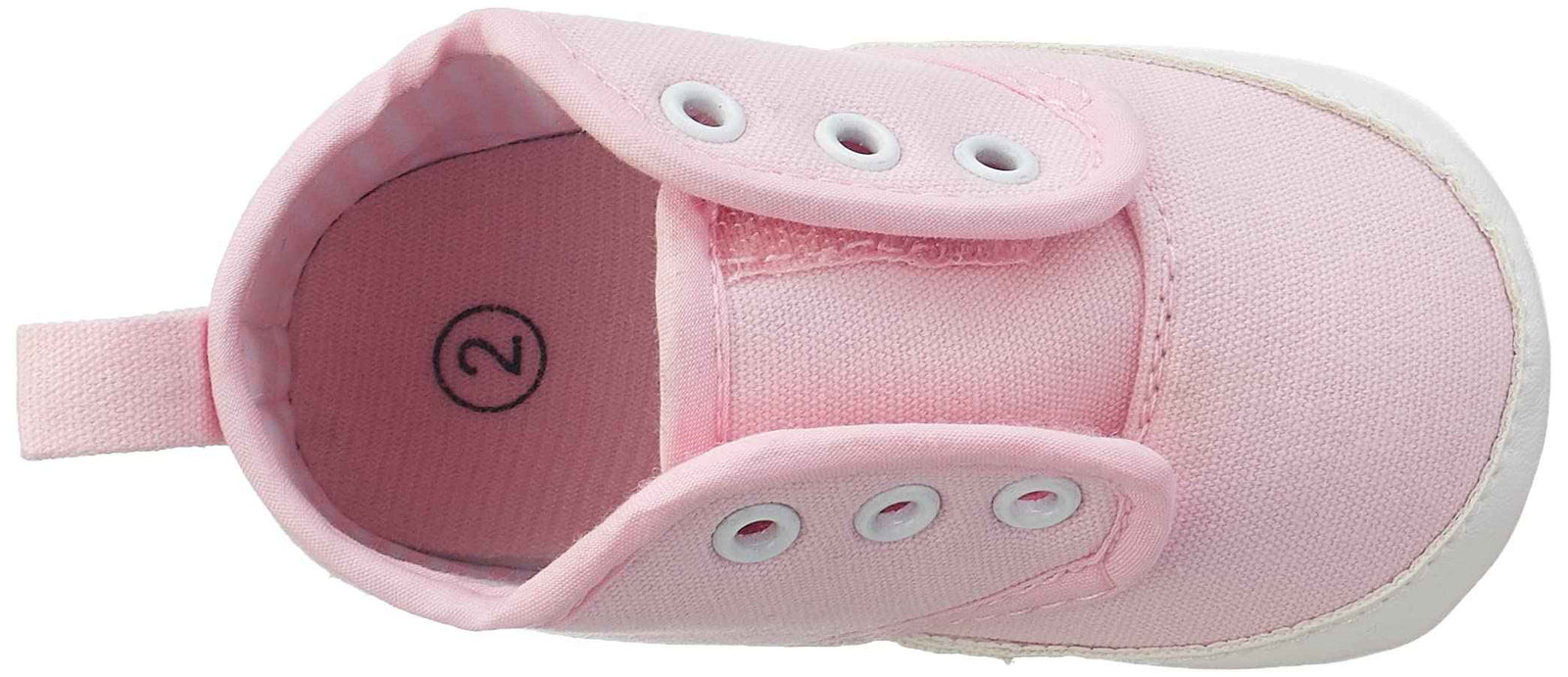 Mix and Max Pull-Tab Solid High-Top Slip-On Shoes for Baby - Safqqa Egypt
