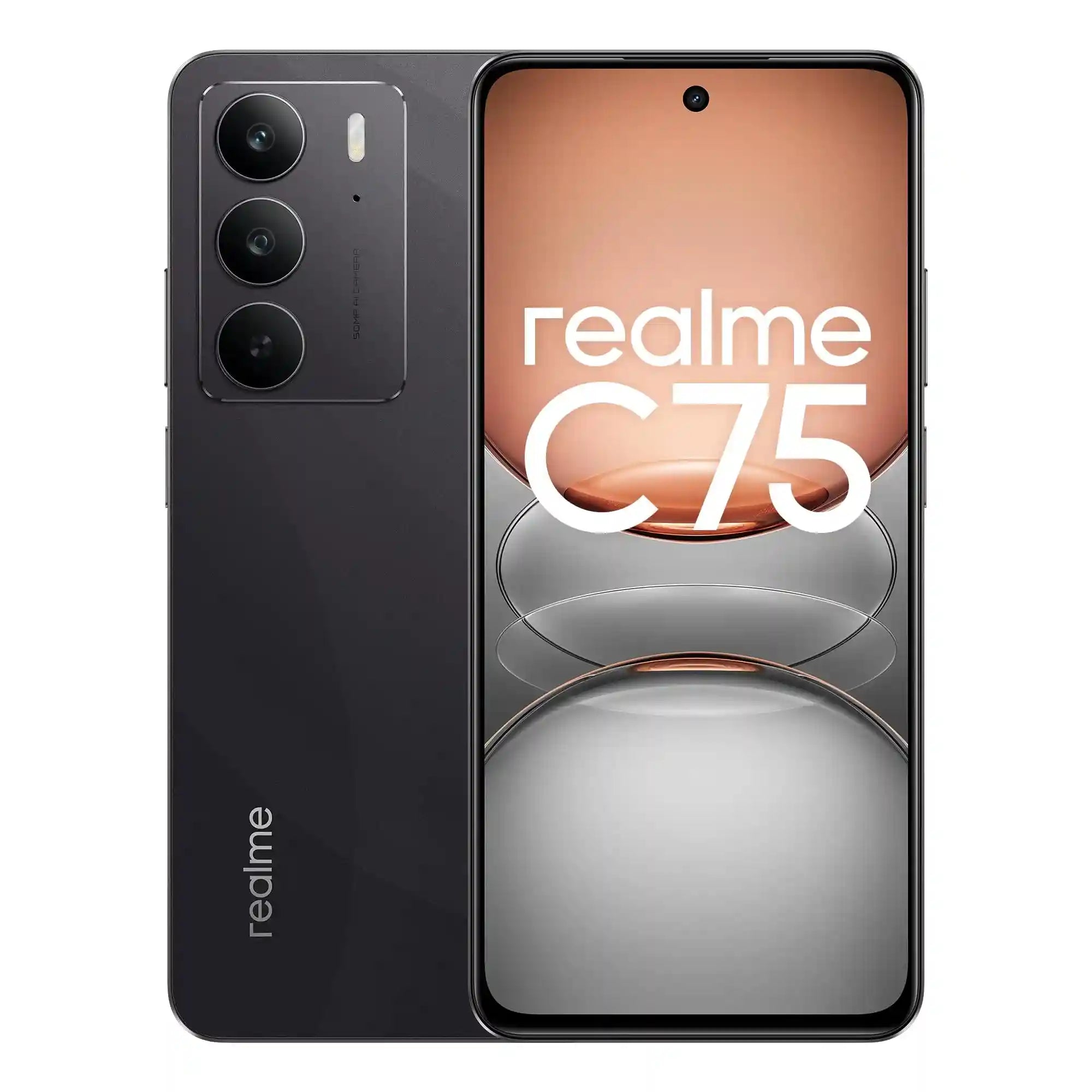 realme C75 Smartphone – 8GB RAM + 128GB Storage, IP69 Dust & Water Resistance, 5828mAh Massive Battery, 50MP AI Camera, 6.72" Display with 90Hz Refresh Rate, MediaTek Helio G92 Max Chipset ✅ Zero Tax | ✅ Official Warranty Included - Safqqa Egypt