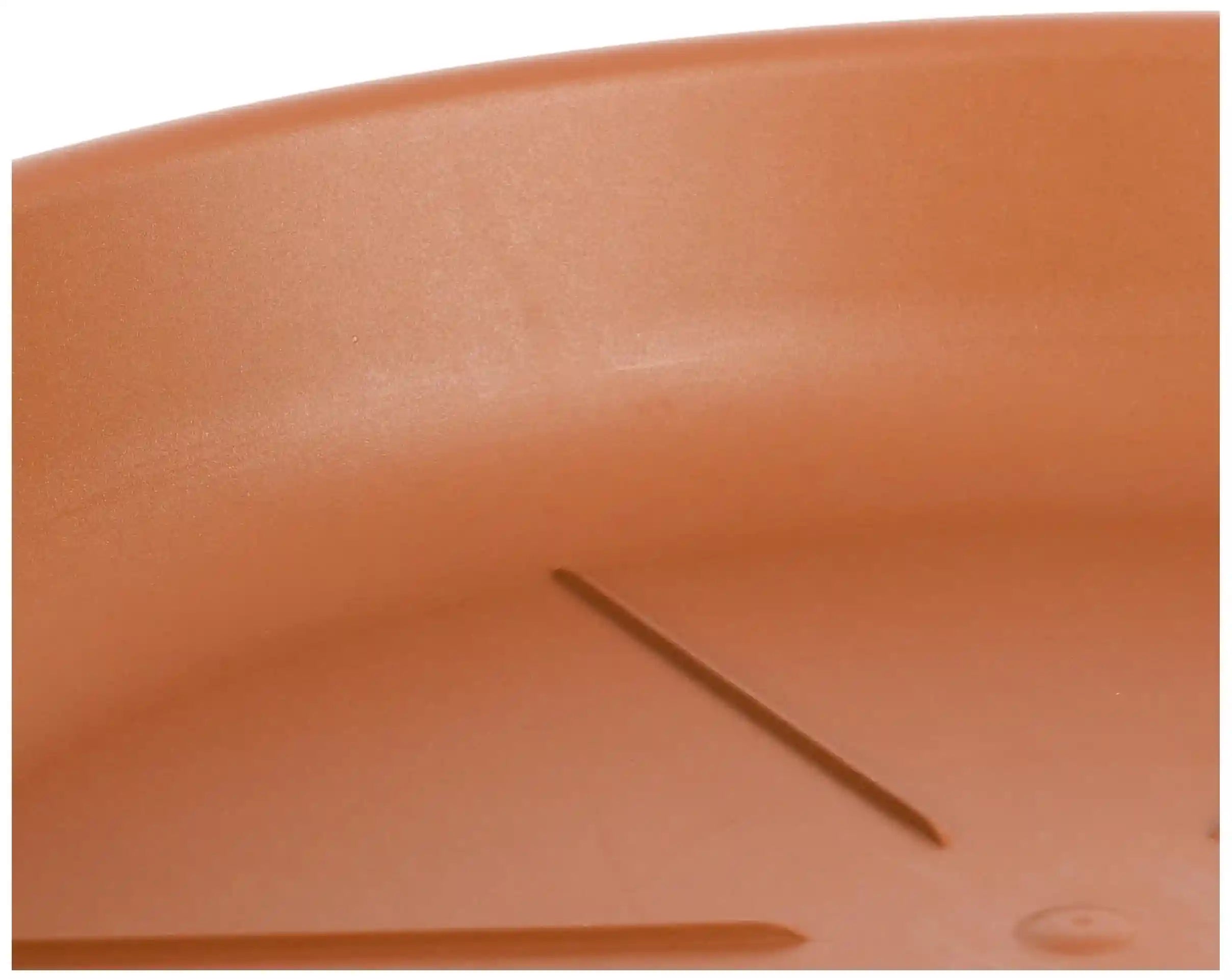 Bama Round Saucer, 20099, Red Brown, Plastic - Made In Italy - Safqqa Egypt