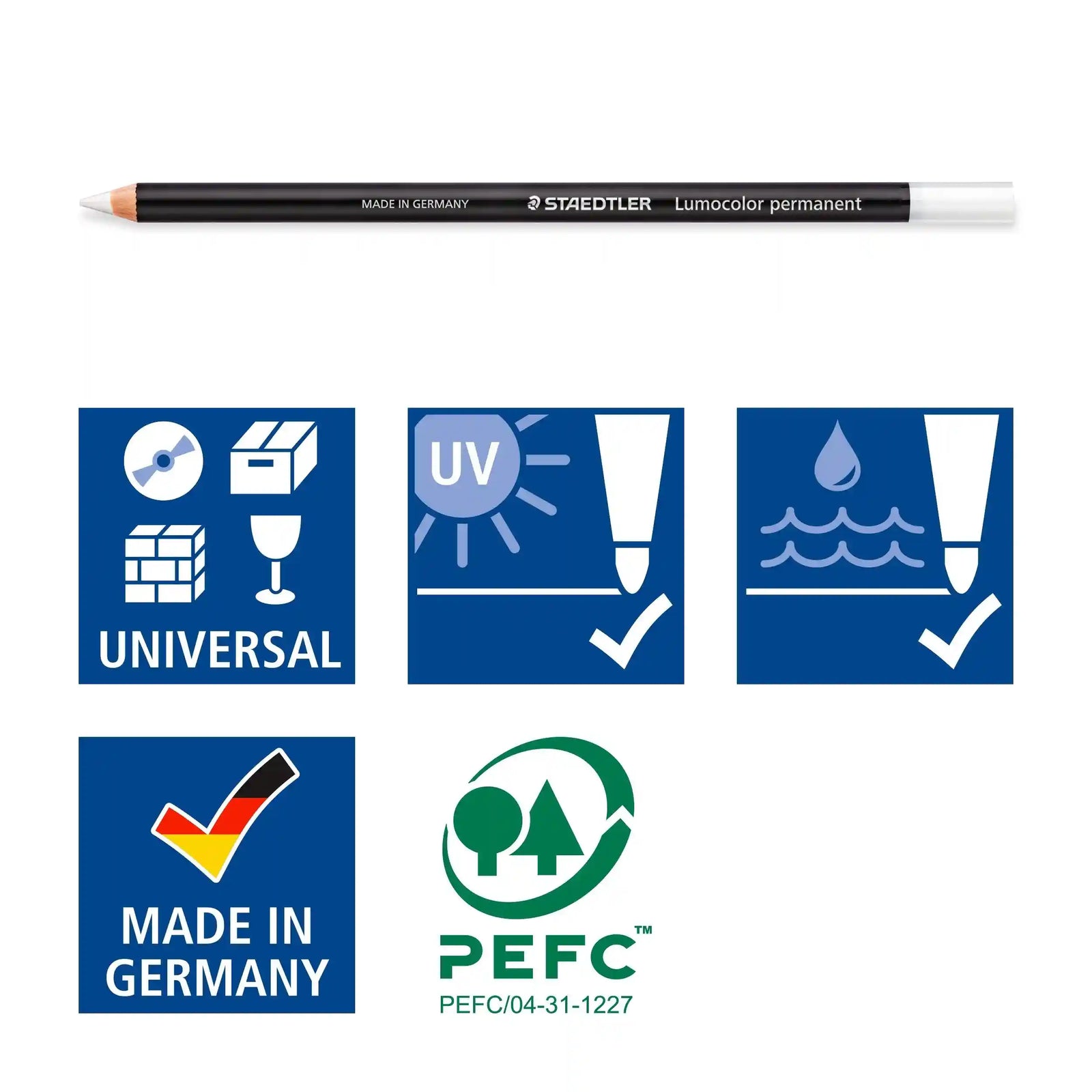 Staedtler Permanent Coloring Pencils - 6 Pieces - Safqqa Egypt