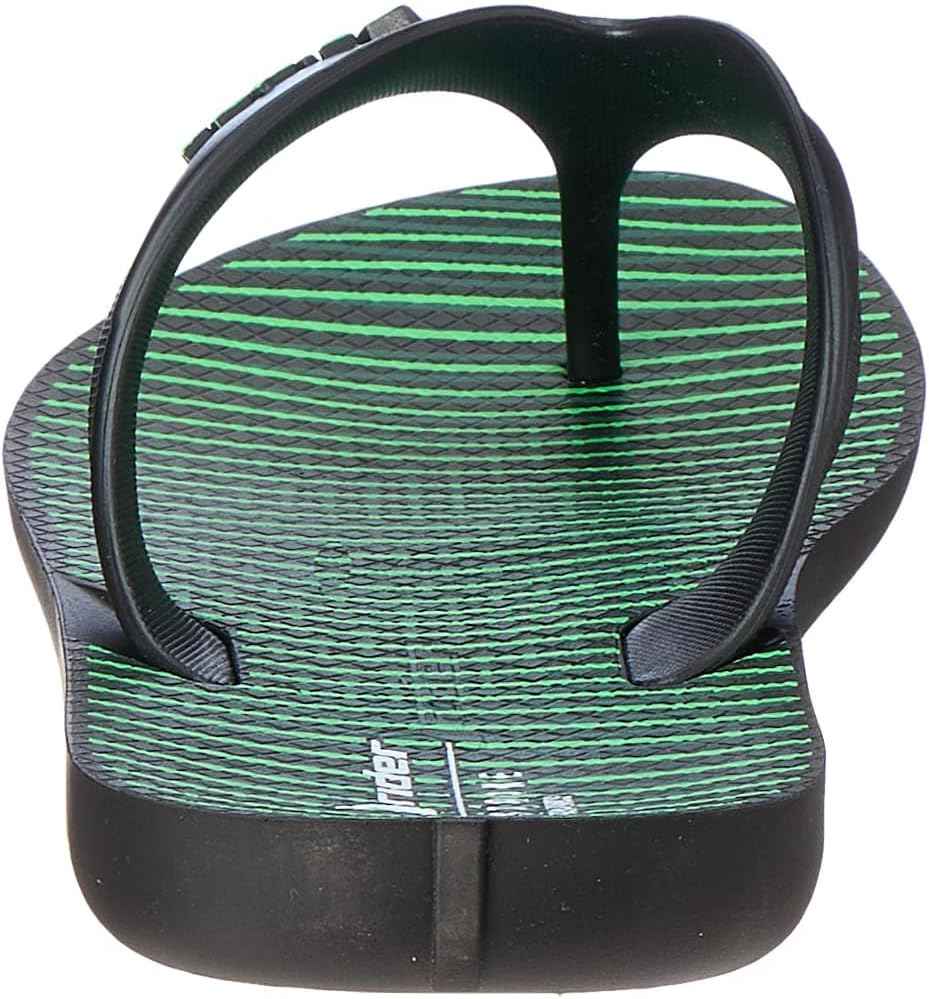 Rider Flip-Flop - Black/Black/Green - Safqqa Egypt