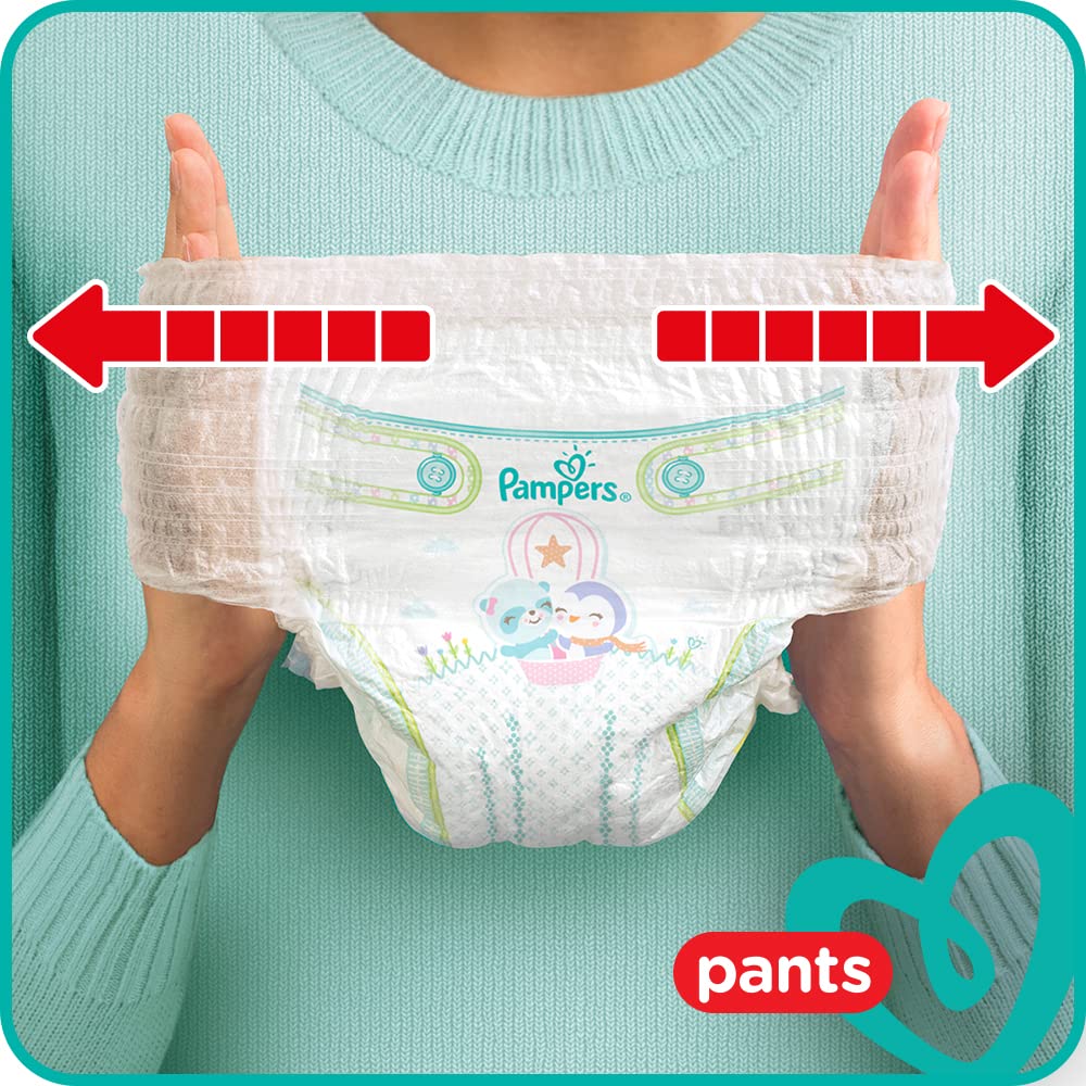 Pampers Pants Diapers, Size 4, Baby Diapers - Safqqa Egypt