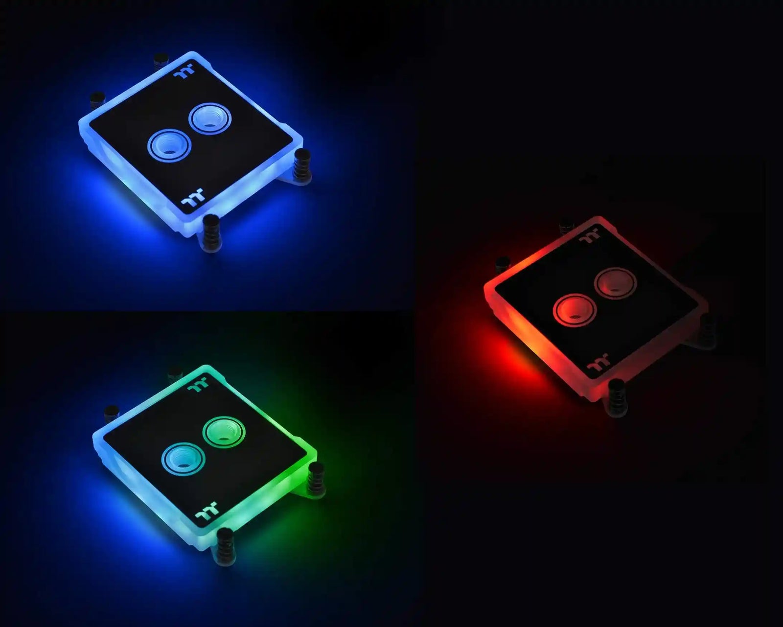 Thermaltake Pacific W6 RGB CPU Water Block – 16.8M Colors, Alexa & Razer Chroma Sync, Full TR4 Coverage - Safqqa Egypt