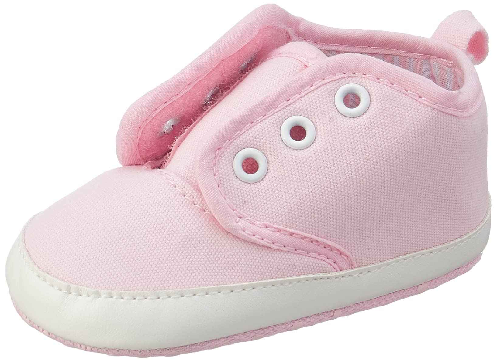 Mix and Max Pull-Tab Solid High-Top Slip-On Shoes for Baby - Safqqa Egypt