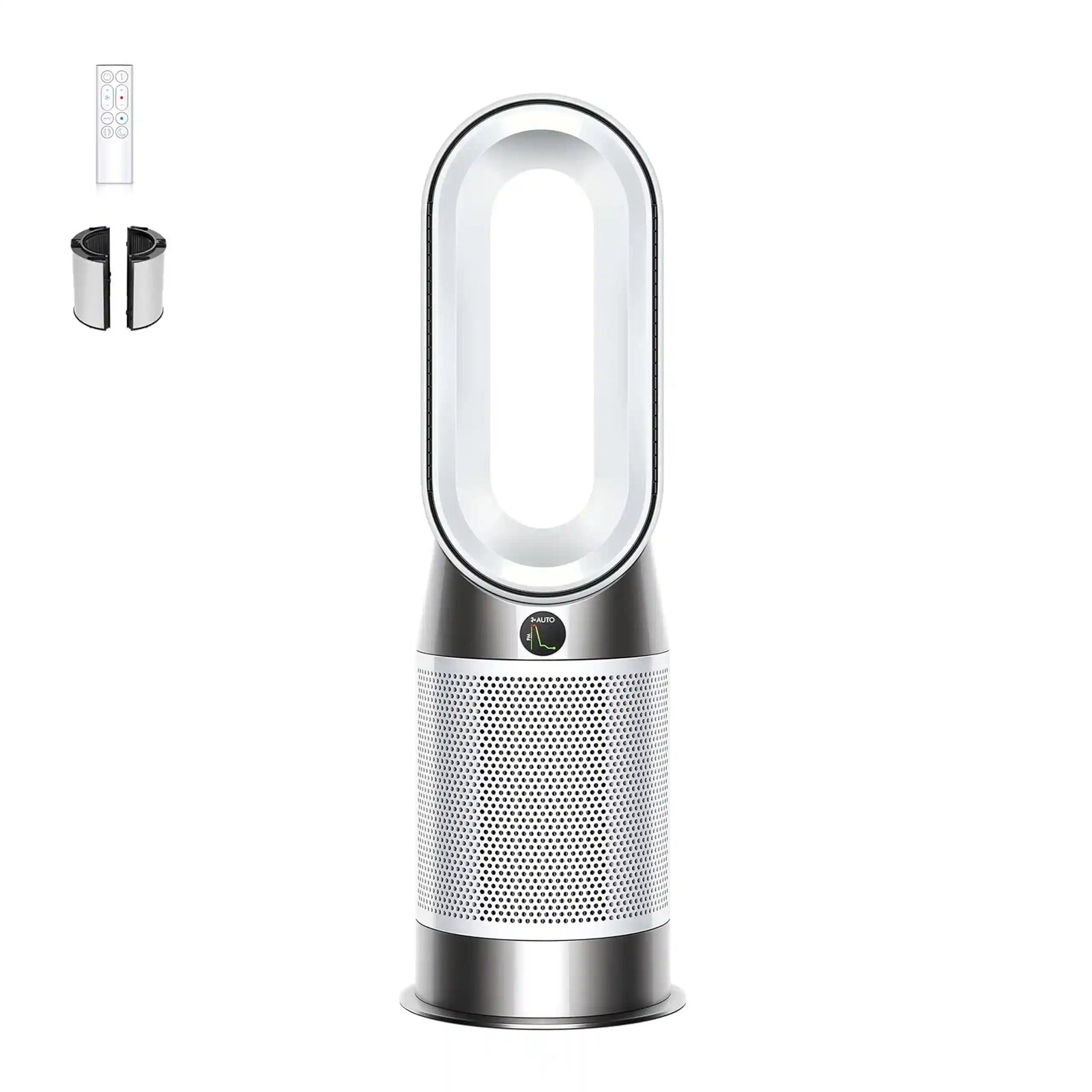 Dyson Purifier Hot+Cool™ Gen1 HP10 Heater & Air Purifier – White (Model 454856-01) – Without Box - Safqqa Egypt