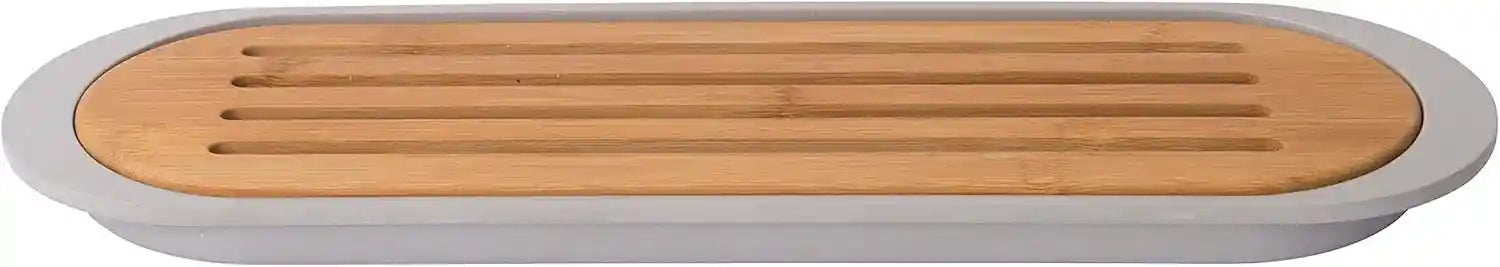 Berghoff - Bamboo Baguette Cutting Board with Crumb Tray (38.5x11.7x2.75 cm) - Safqqa Egypt