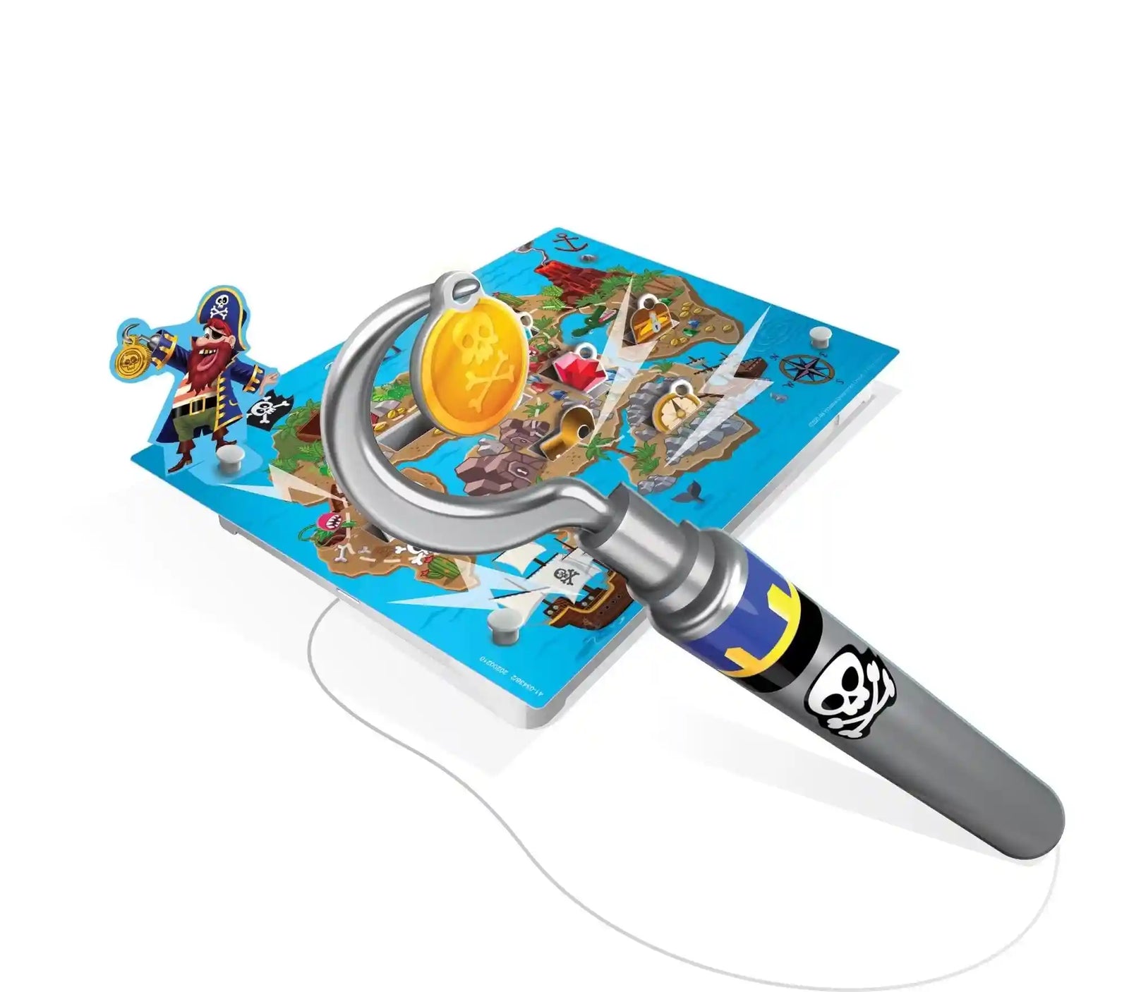 4M Electrobuzz Pirate Game from KidzLabs Gamemaker – Build, Play, and Compete, Test Your Steady Hand to Collect Treasures Without Setting Off the Buzzer, Ages 5+ - Safqqa Egypt