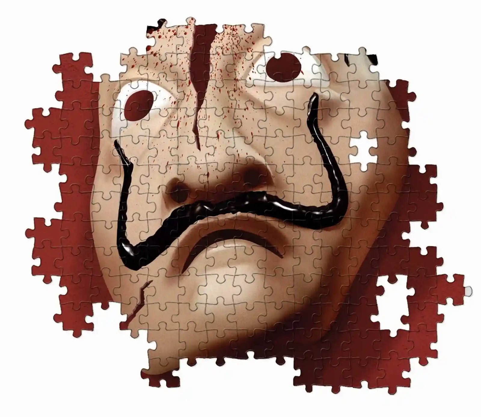 Clementoni 39533 la casa de papel/money heist-1000 pieces-made in italy adult-jigsaw puzzles netflix - Safqqa Egypt