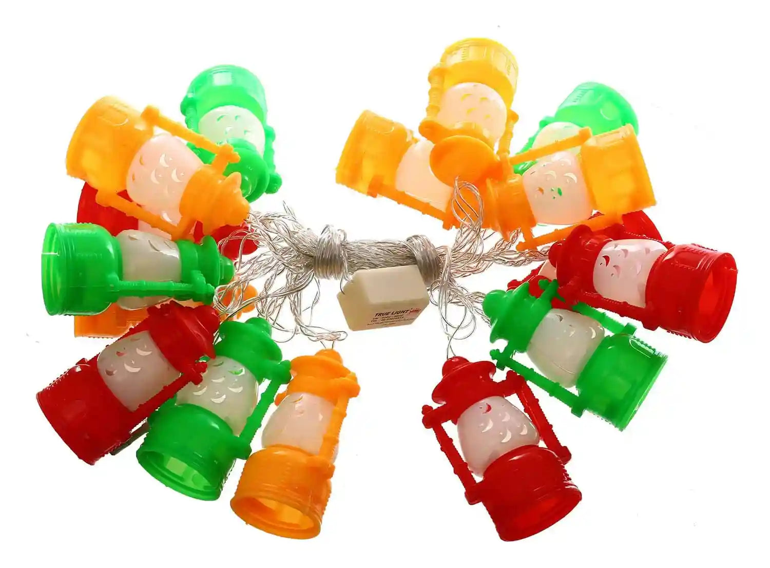 True Light Plastic Small Lanterns Light For Decoration - Multi Color - Safqqa Egypt