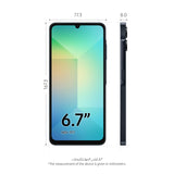 Samsung Galaxy A06 Dual Sim 4GB RAM 64GB Storage Android Smartphone, 6.7-Inch Screen Size, Black-1-year warranty-Zero tax/Local Version