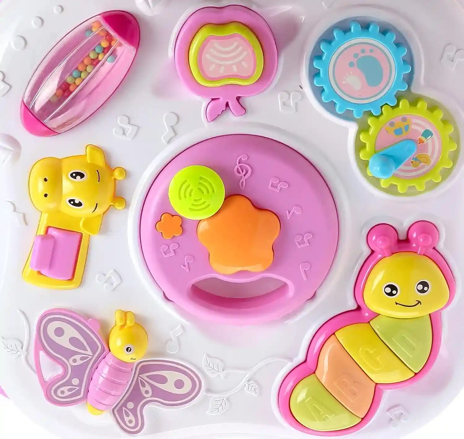 Kehongsheng Baby Sound Educational Table - Light - For Ages 6 Months and Up - Safqqa Egypt