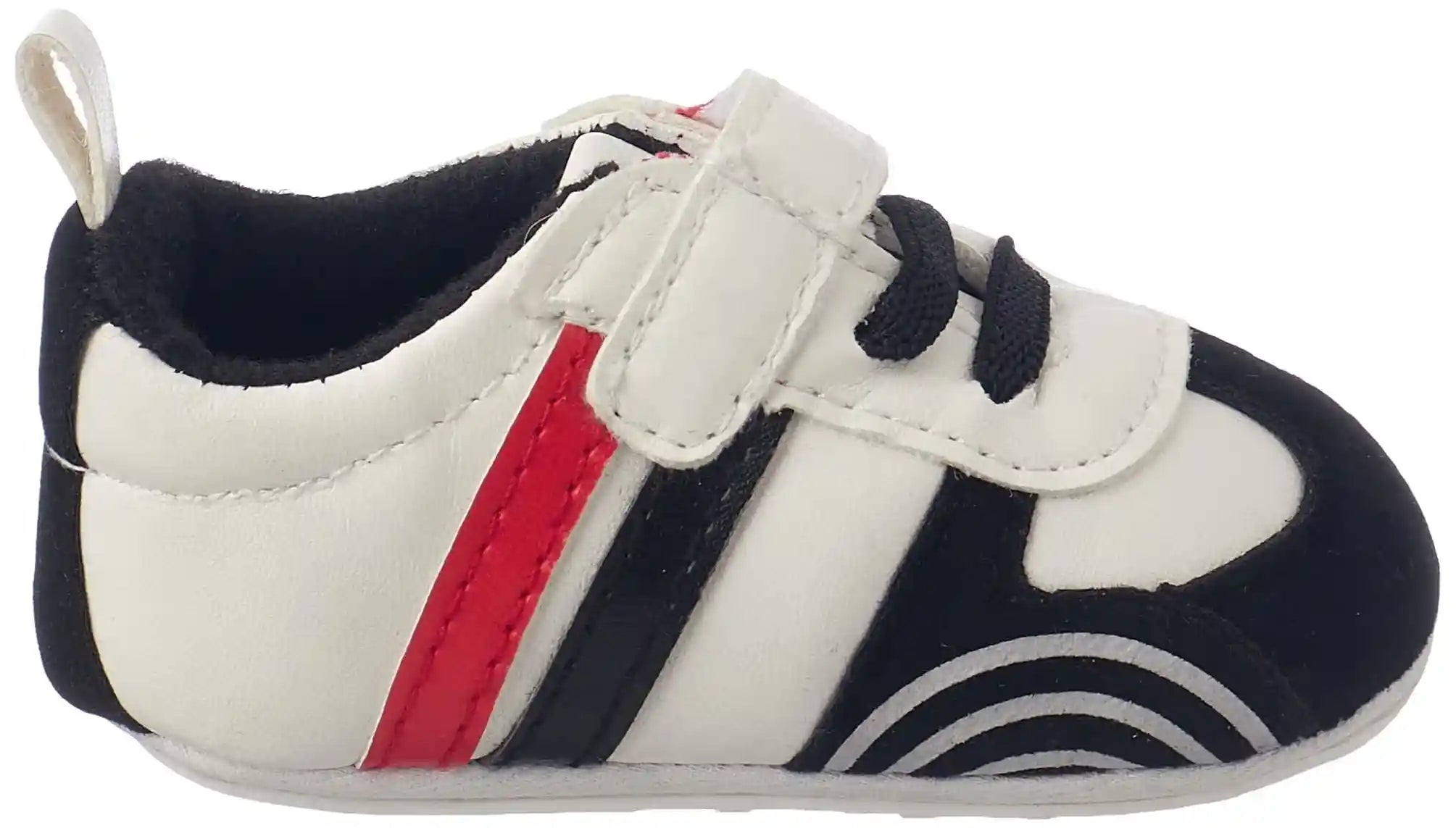 Mix and Max Paw-Print Velcro-Strap Low-Top Lace-Up Shoes for Boys - Safqqa Egypt