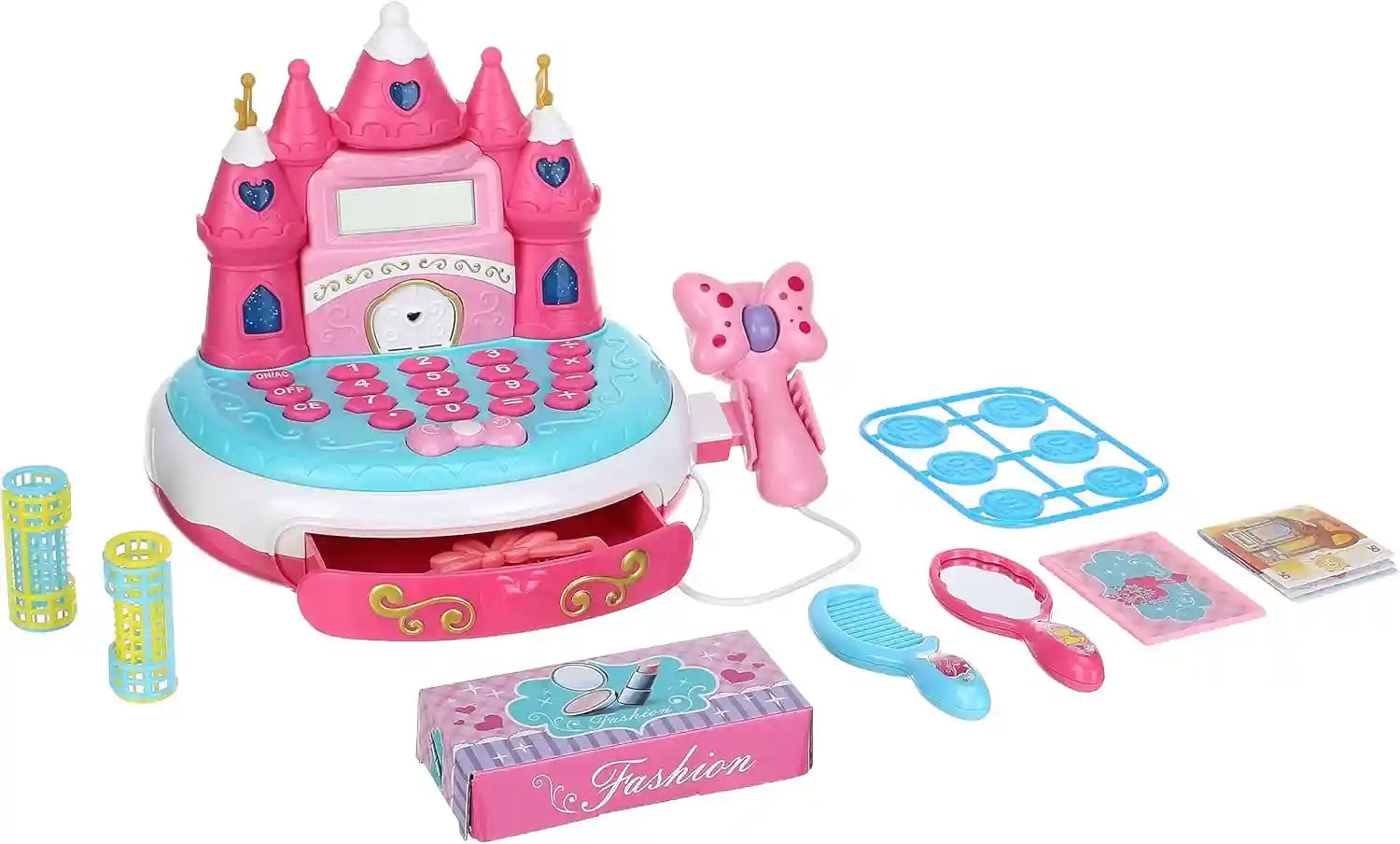 Five Star Toys 35572 Cash Register with Sound & Lights - 12 Pieces - Safqqa Egypt