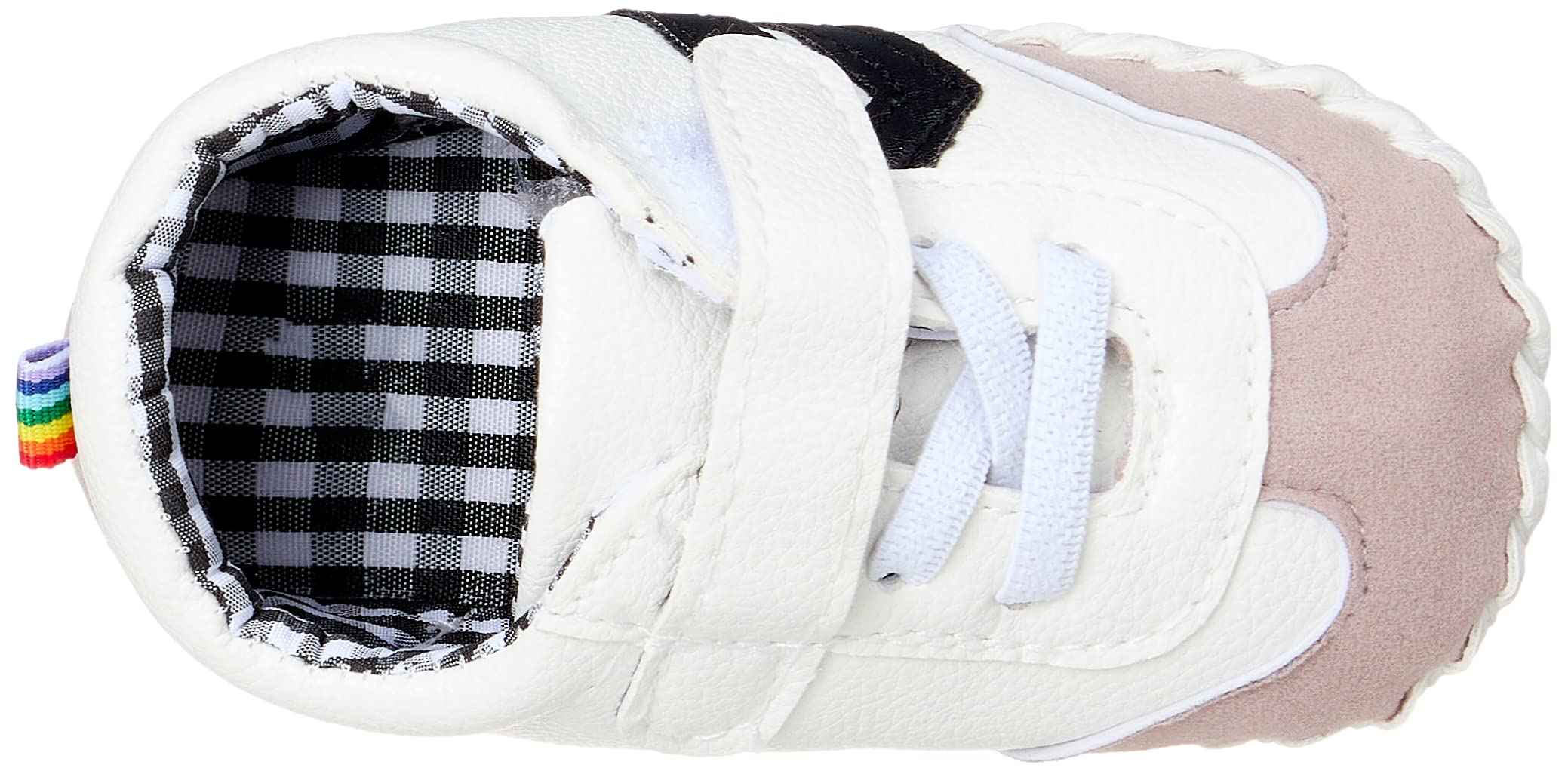 Mix and Max Chevron-Stripe Velcro-Strap Low-Top Lace-Up Shoes for Boys - Safqqa Egypt