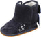 Mix & Max Baby Girls' Embroidered Flowers Fleece Ankle Boots - Safqqa Egypt