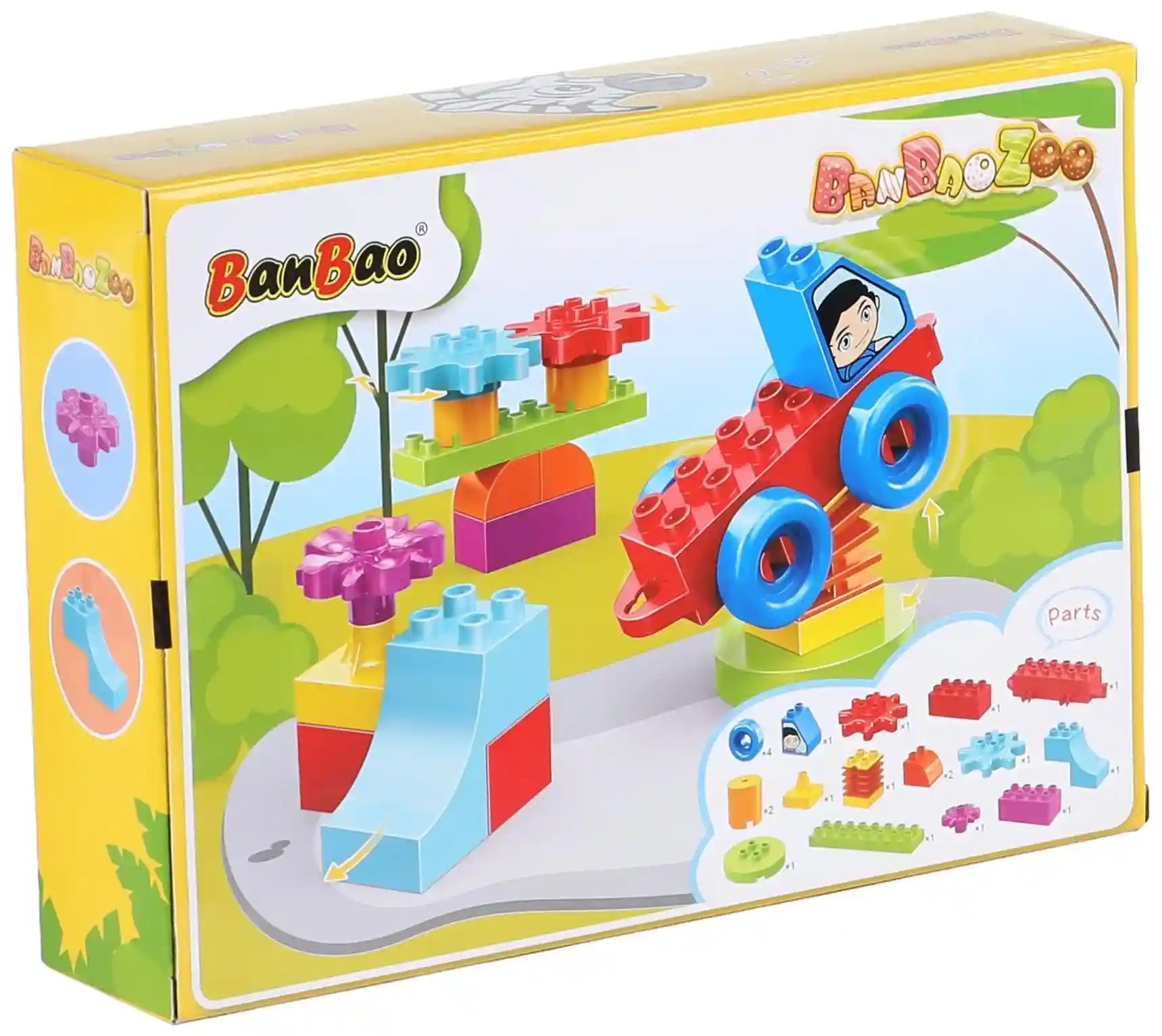 BanBao Zoo Playground Big Blocks for Toddlers - Safqqa Egypt