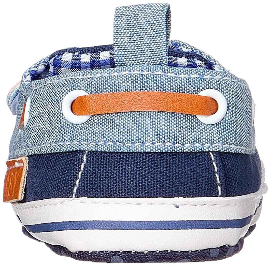 Mix & Max Canvas Velcro-Strap Shoes for Boys - Blue - Safqqa Egypt