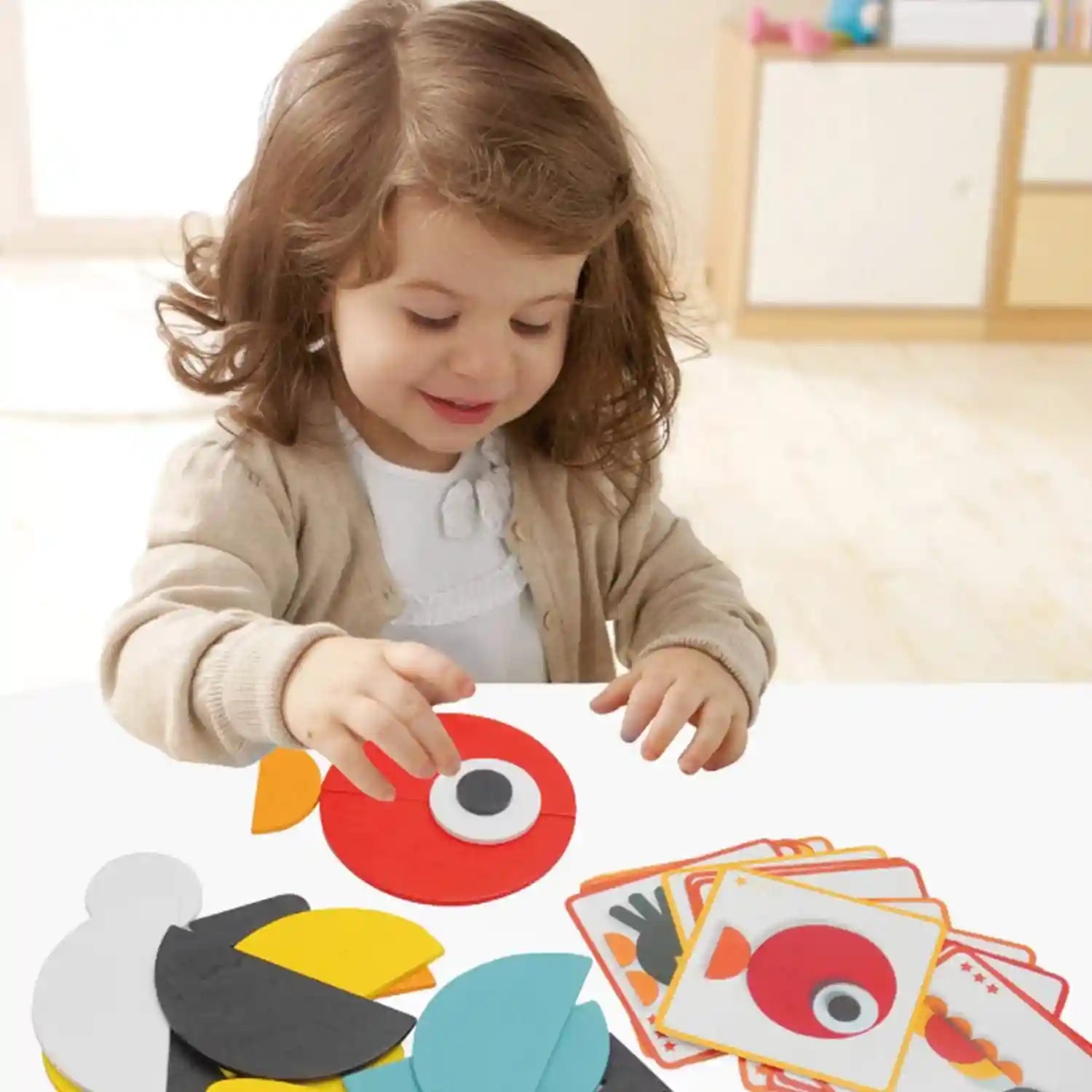 Kids Assembling Puzzles - Educational Animal Theme DIY Puzzle Stacking Kit - Safqqa Egypt