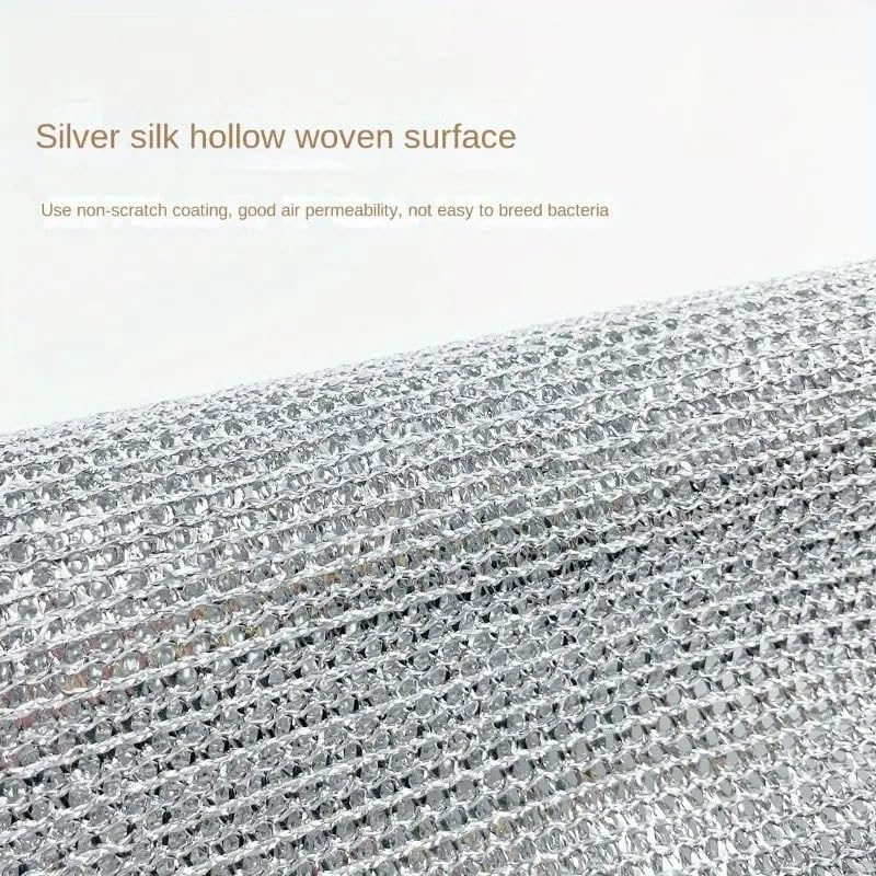 فوطة تنظيف المطبخ جينيوس – بديل مبتكر خالٍ من الصدأ لسلك التنظيف المعدني