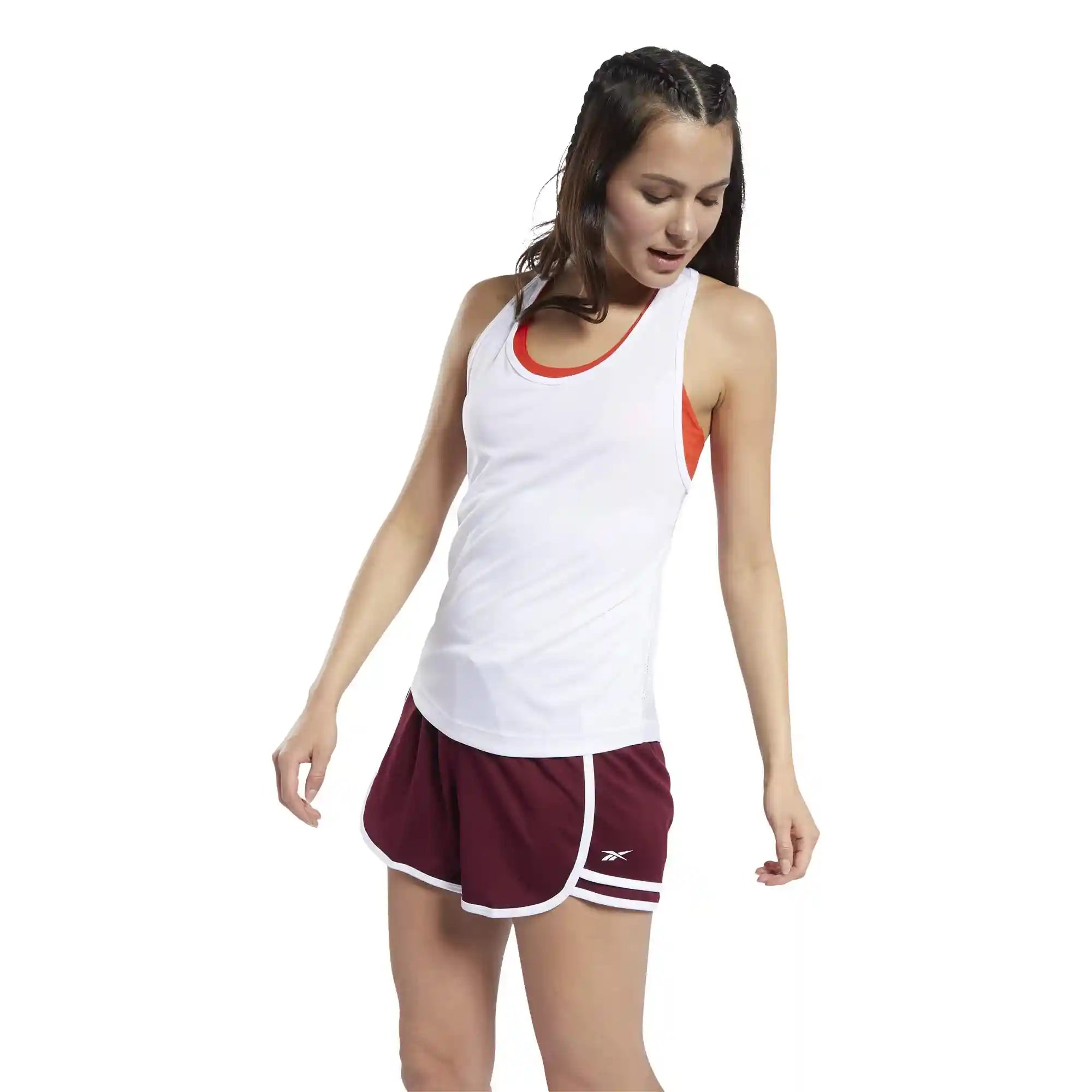 Reebok Mesh Back Racerback Tank Top for Women - Safqqa Egypt