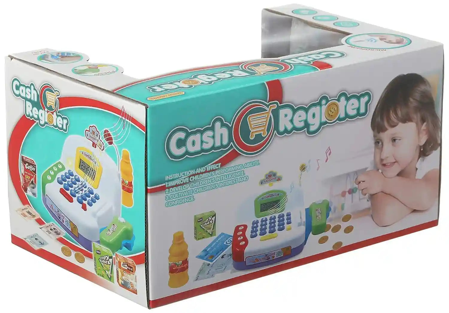 Mei Lian Sheng Cash Register Playset for Kids - Safqqa Egypt