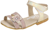 Bellino girls Synthetic leather Open Toe sandal shape flower for girls Sandal