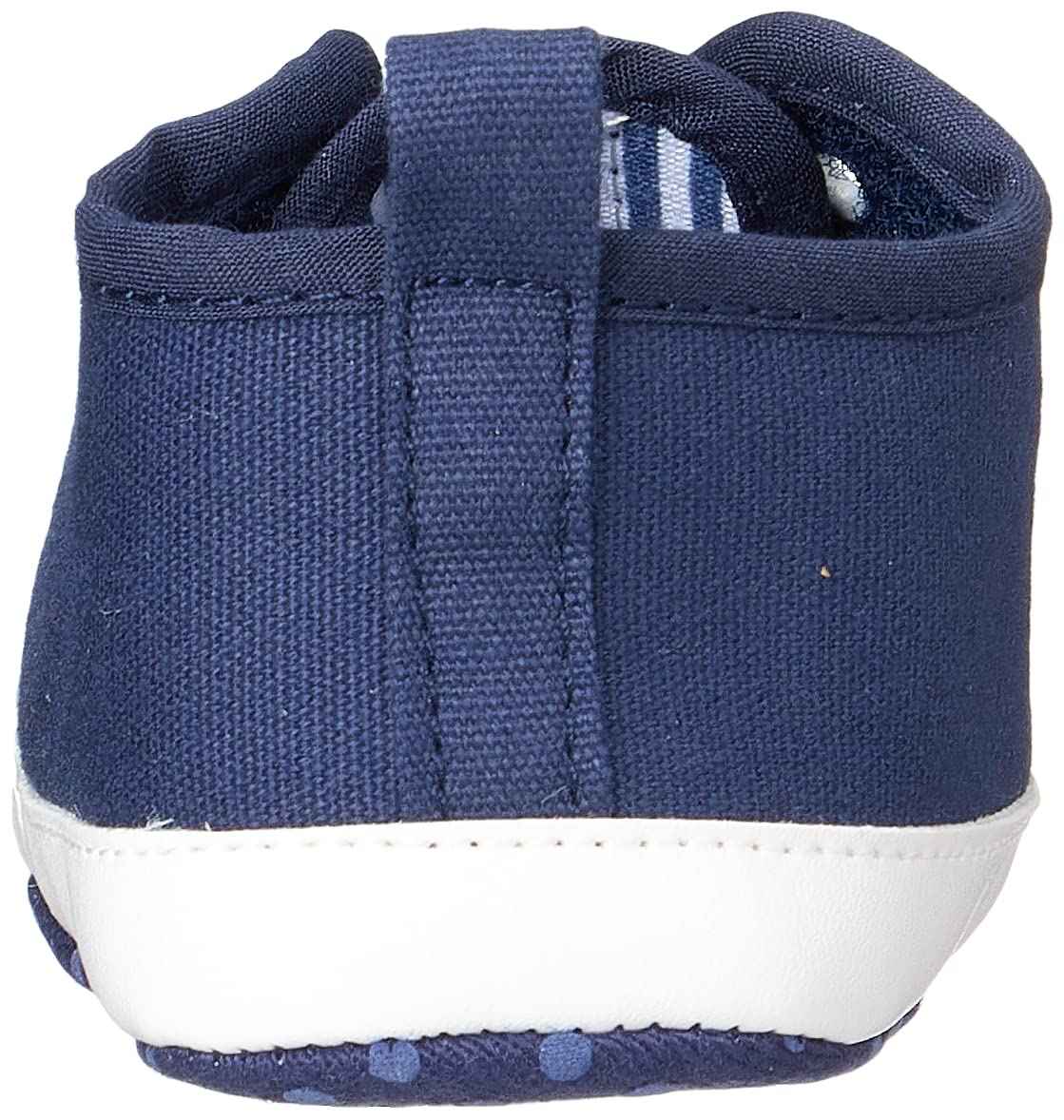 Mix and Max Pull-Tab Solid High-Top Slip-On Shoes for Boys - Safqqa Egypt